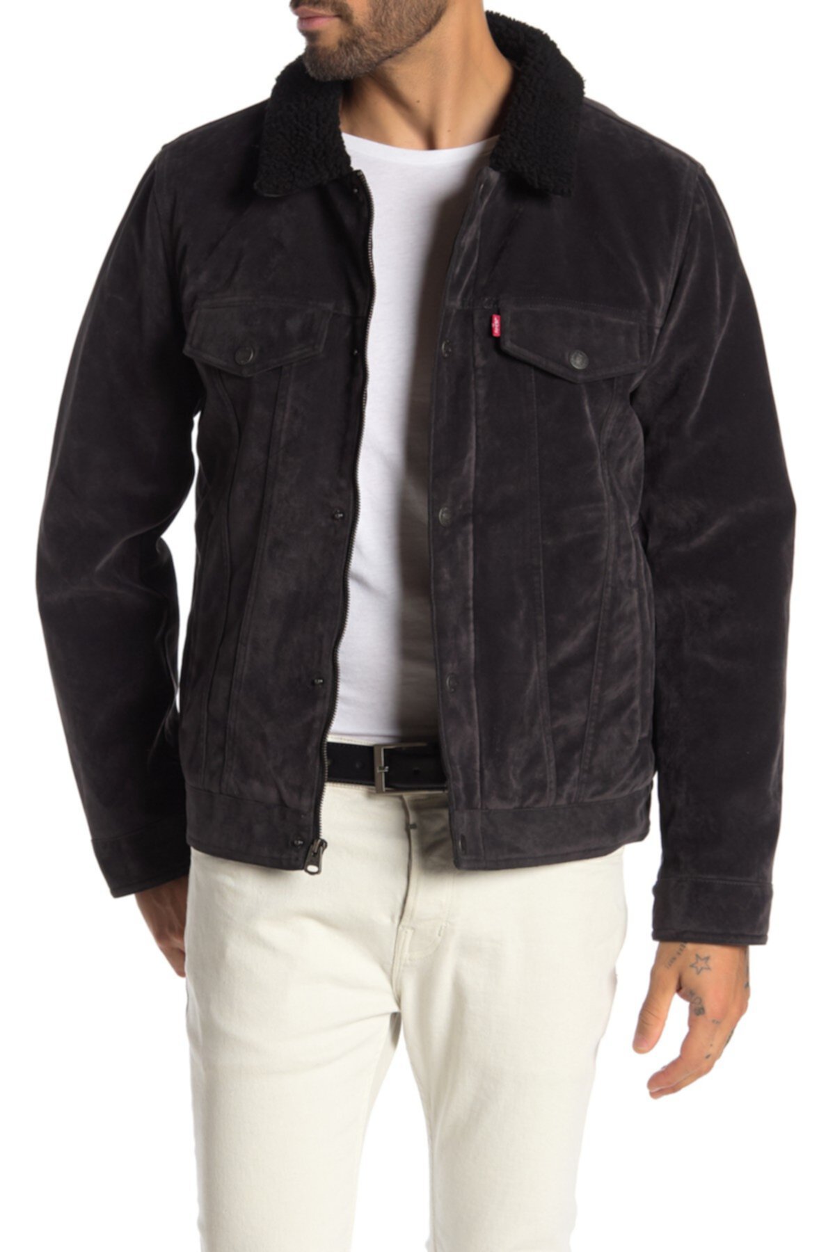 Куртка из искусственной замши и искусственной короткой шерсти на подкладке Levi's®