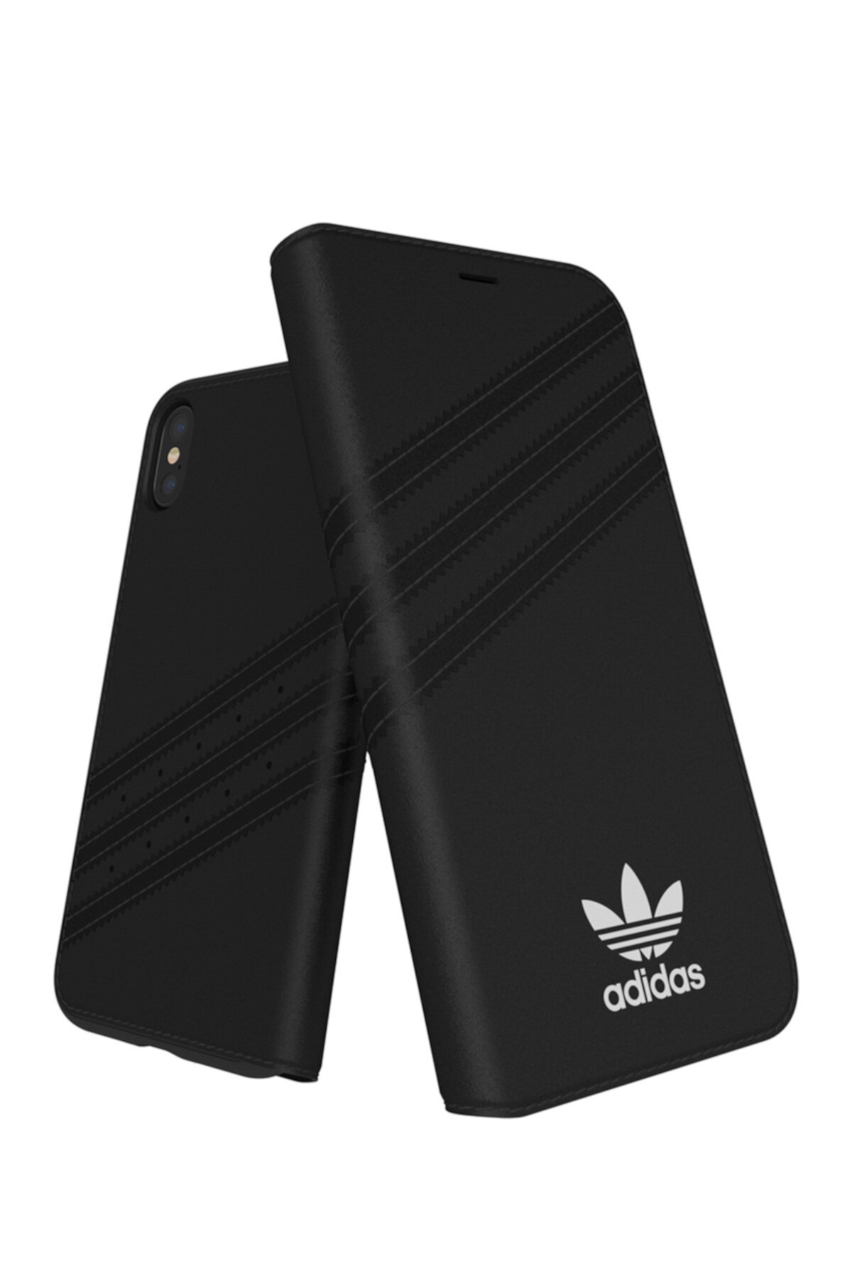Чехол для iPhone X с черным / белым буклетом Adidas