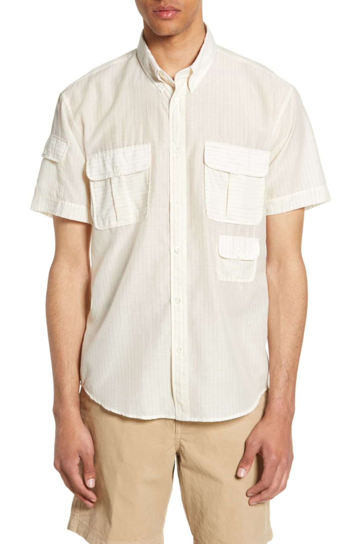 Служебная рубашка с короткими рукавами Standard Fit Billy Reid