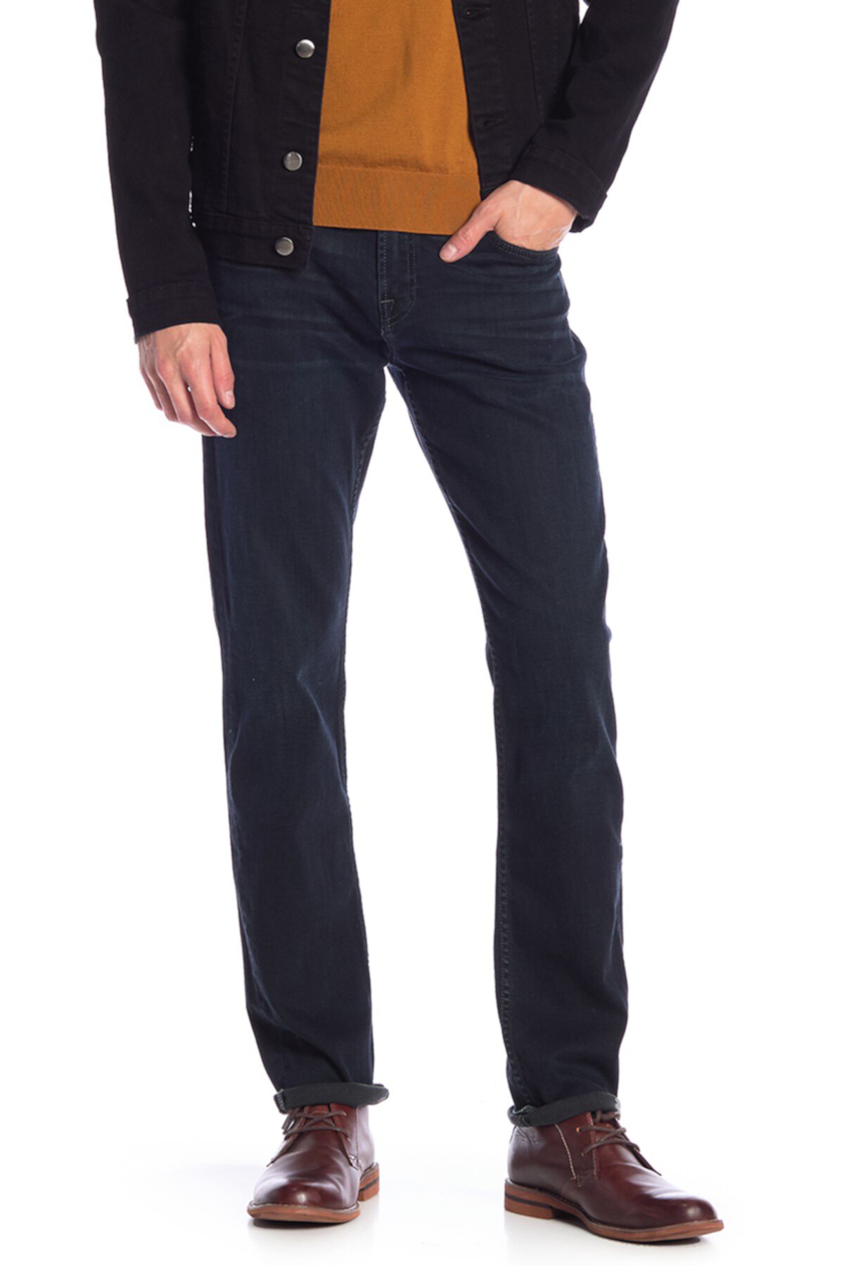 Узкие прямые джинсы Slimmy 7 For All Mankind