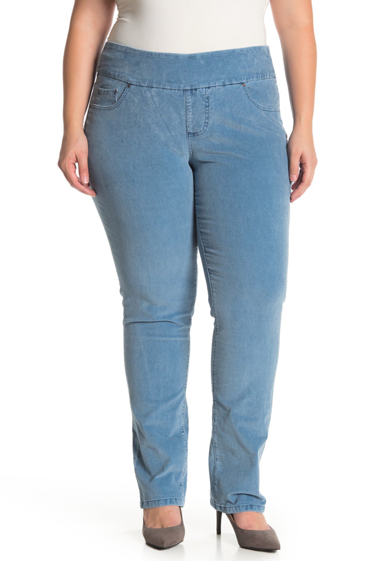 Брюки Peri вельветовые прямые (плюс размер) Jag Jeans
