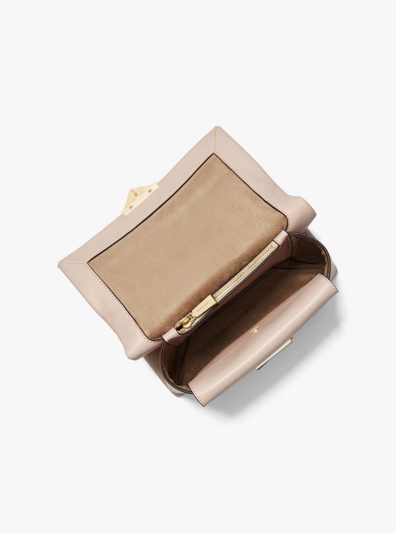 Cece Medium Кожаная конвертируемая сумка через плечо с шипами Michael Kors