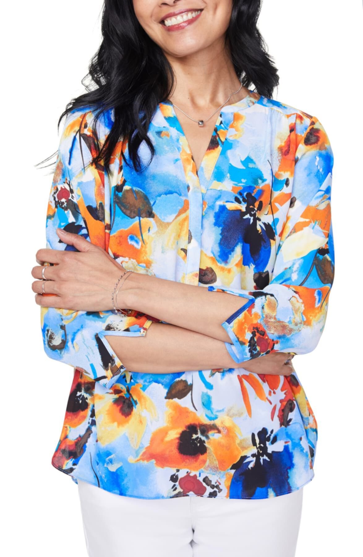 Идеальная блузка (обычные и большие) CURVES 360 BY NYDJ