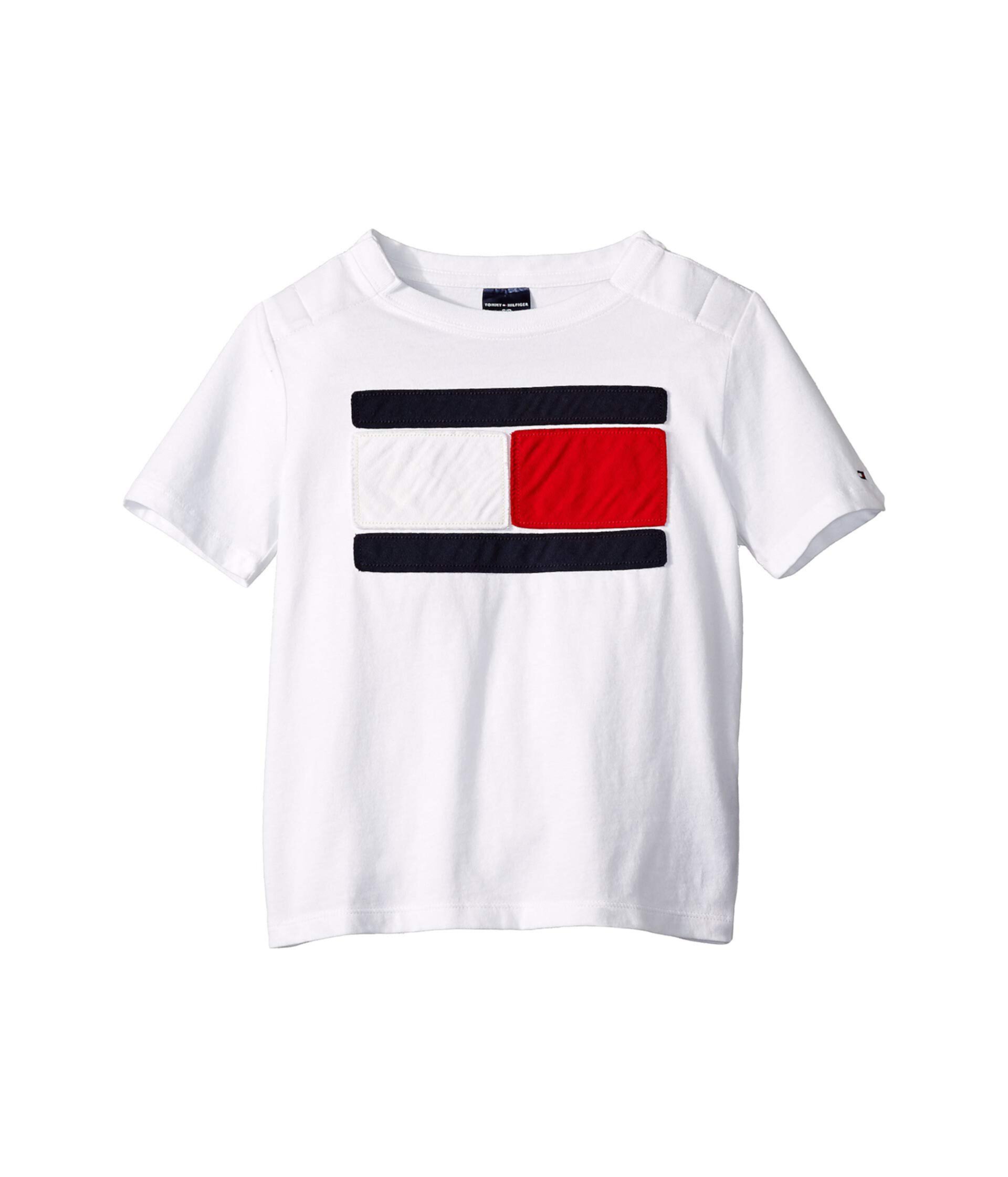 Модная футболка Riley с короткими рукавами (для маленьких и больших детей) Tommy Hilfiger Adaptive