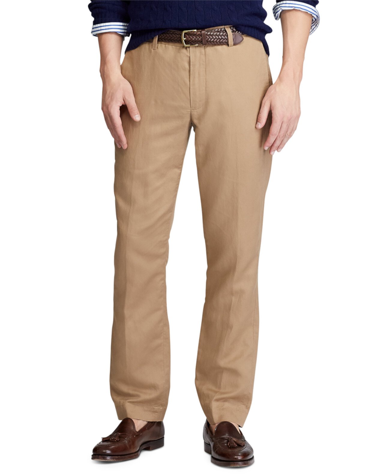 Men's Big & Tall Straight Fit Linen-Blend Pants Ralph Lauren