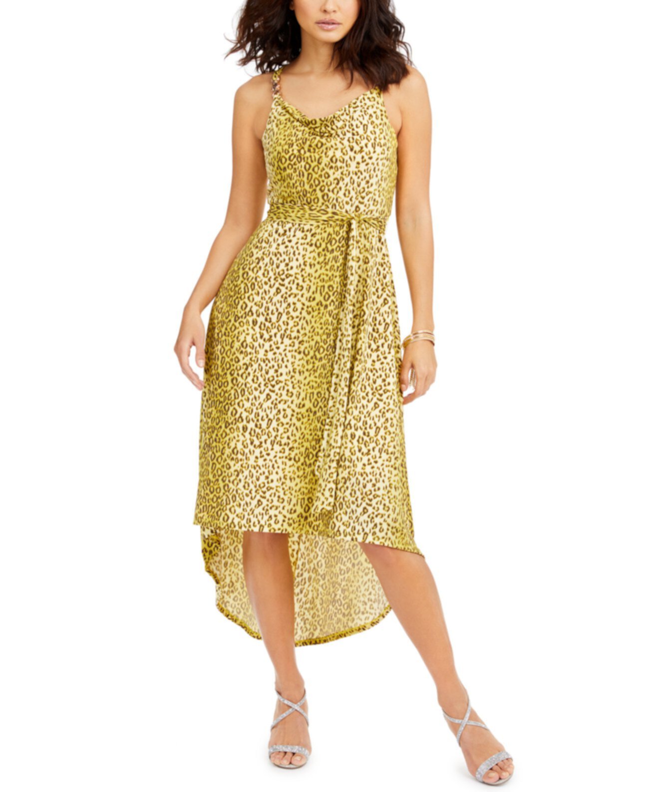 Платье с высоким поясом, созданное для Macy's Thalia Sodi