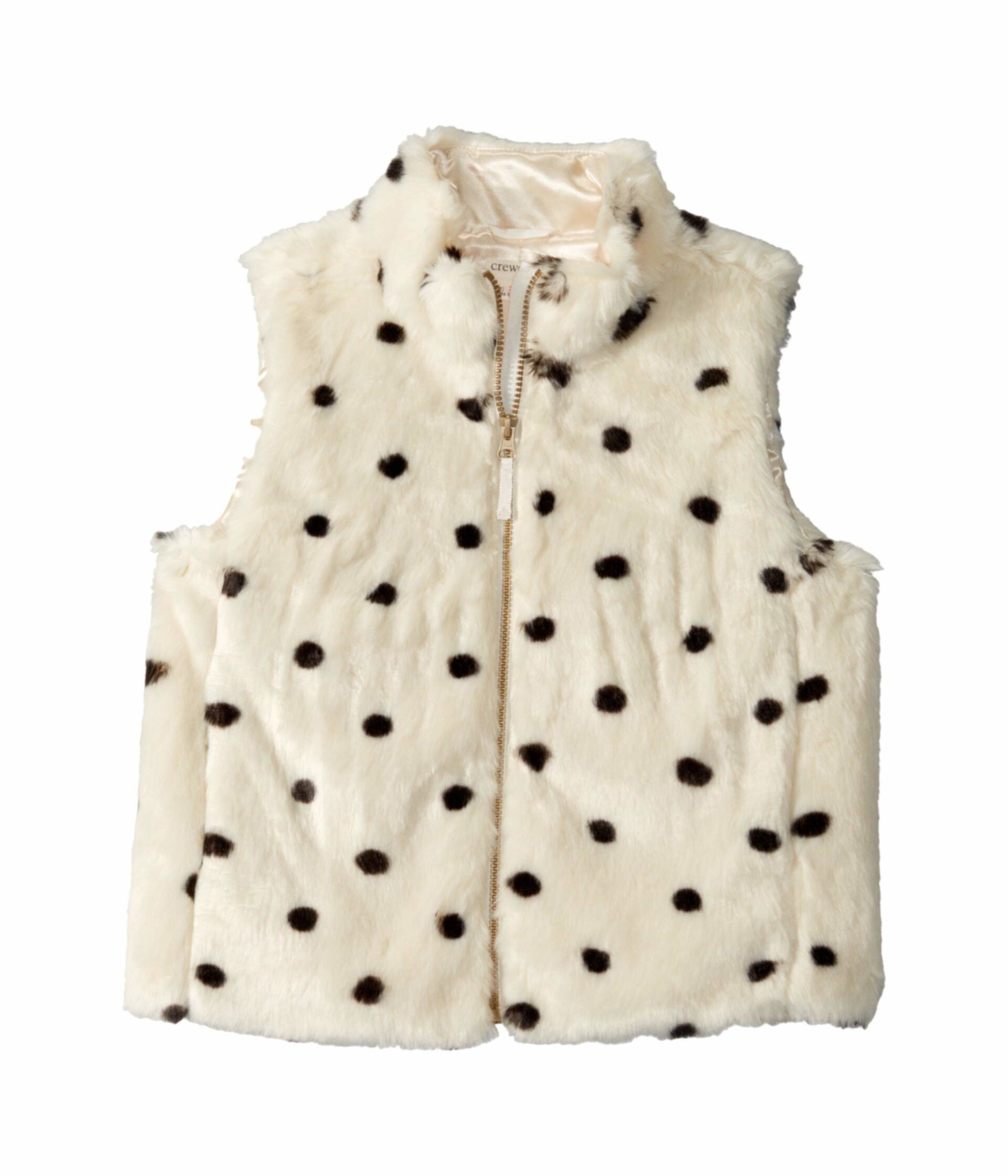 Teddie Vest Faux Fur (для малышей / маленьких детей / больших детей) J.Crew