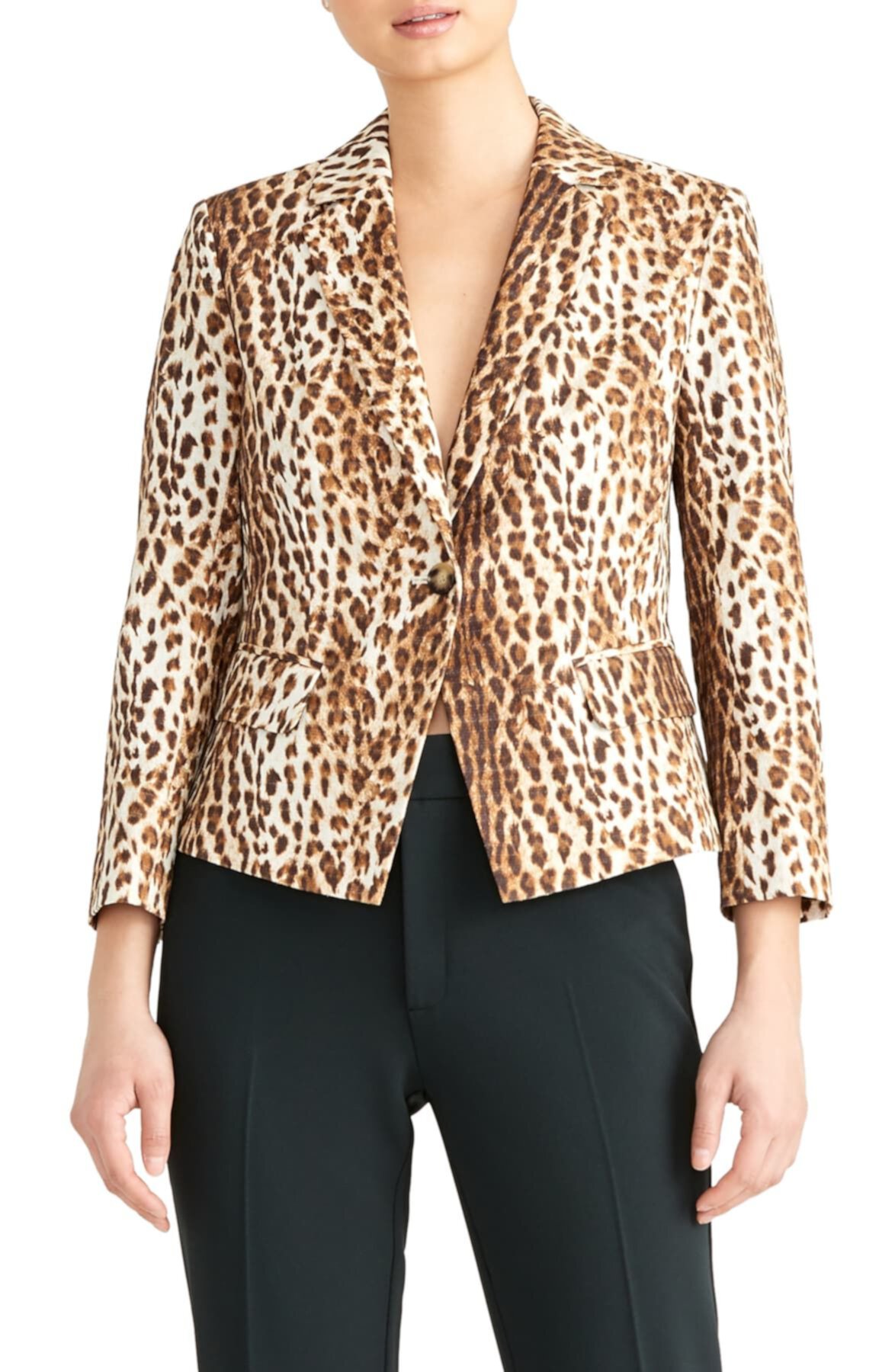 Леопардовый пиджак