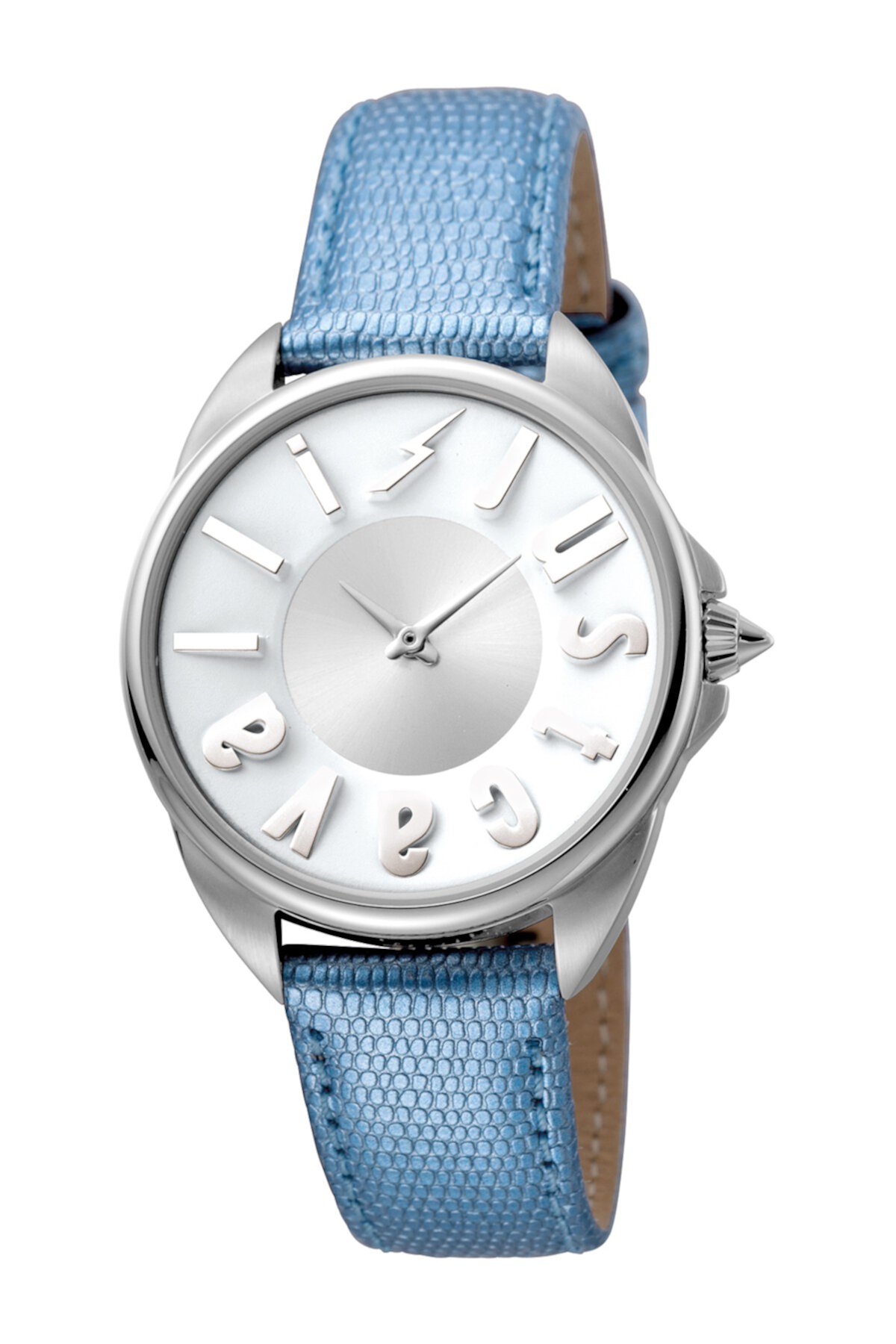 Женские часы с кожаным ремешком с логотипом, 34 мм Just Cavalli