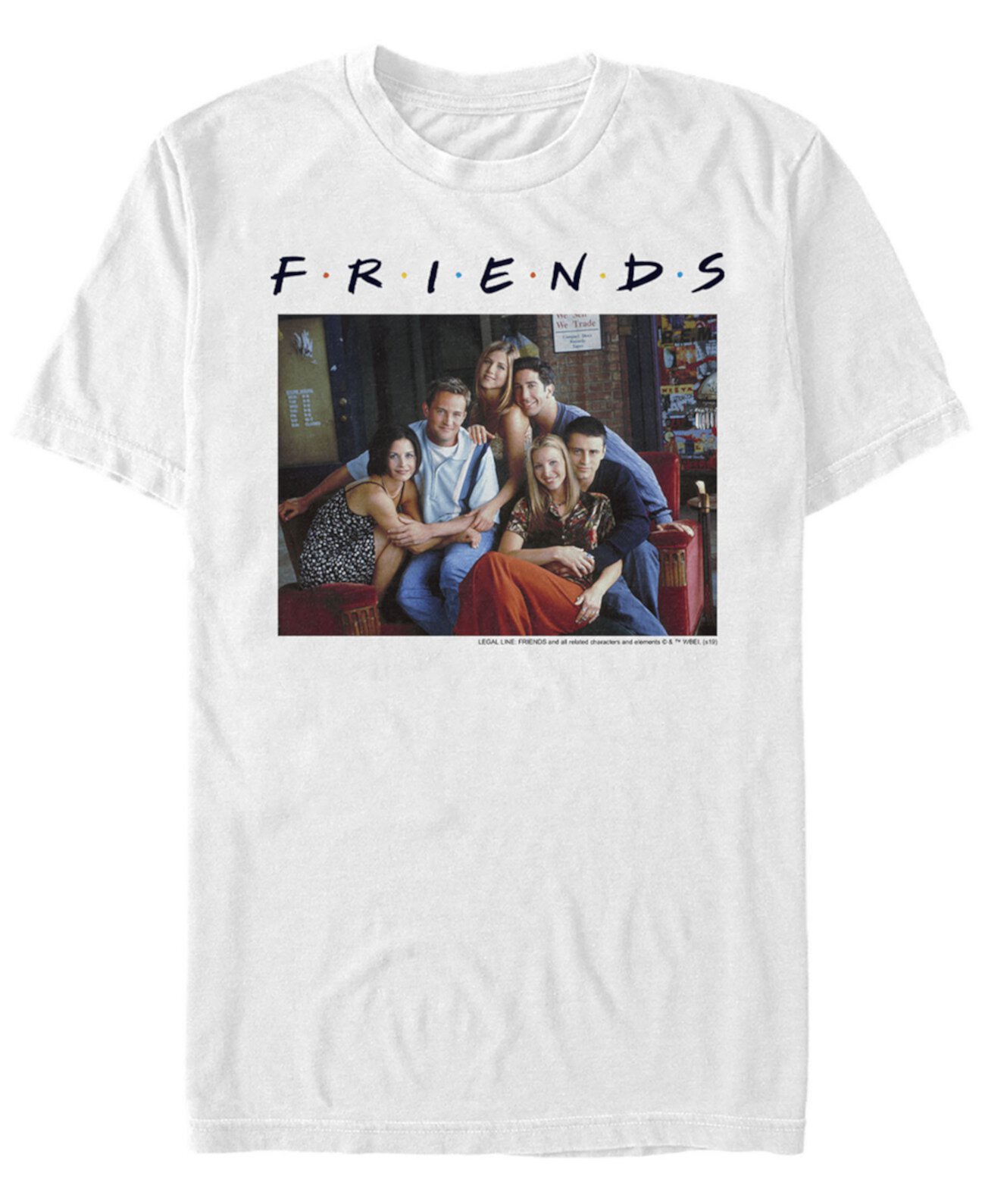 Мужская футболка с коротким рукавом Friends Couch Group Portrait FIFTH SUN