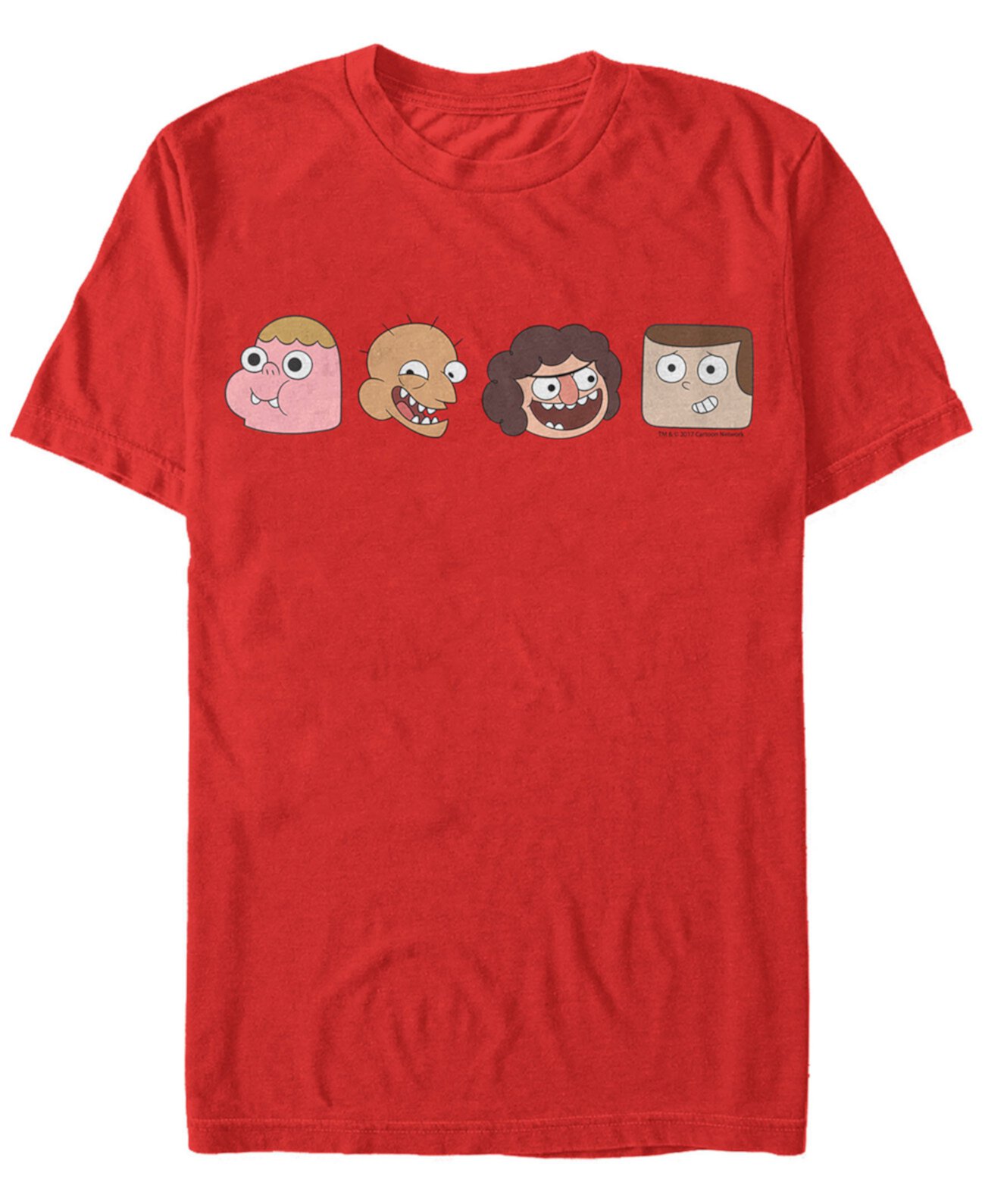 Мужская футболка с короткими рукавами Clarence and Friends Portrait Line-Up FIFTH SUN