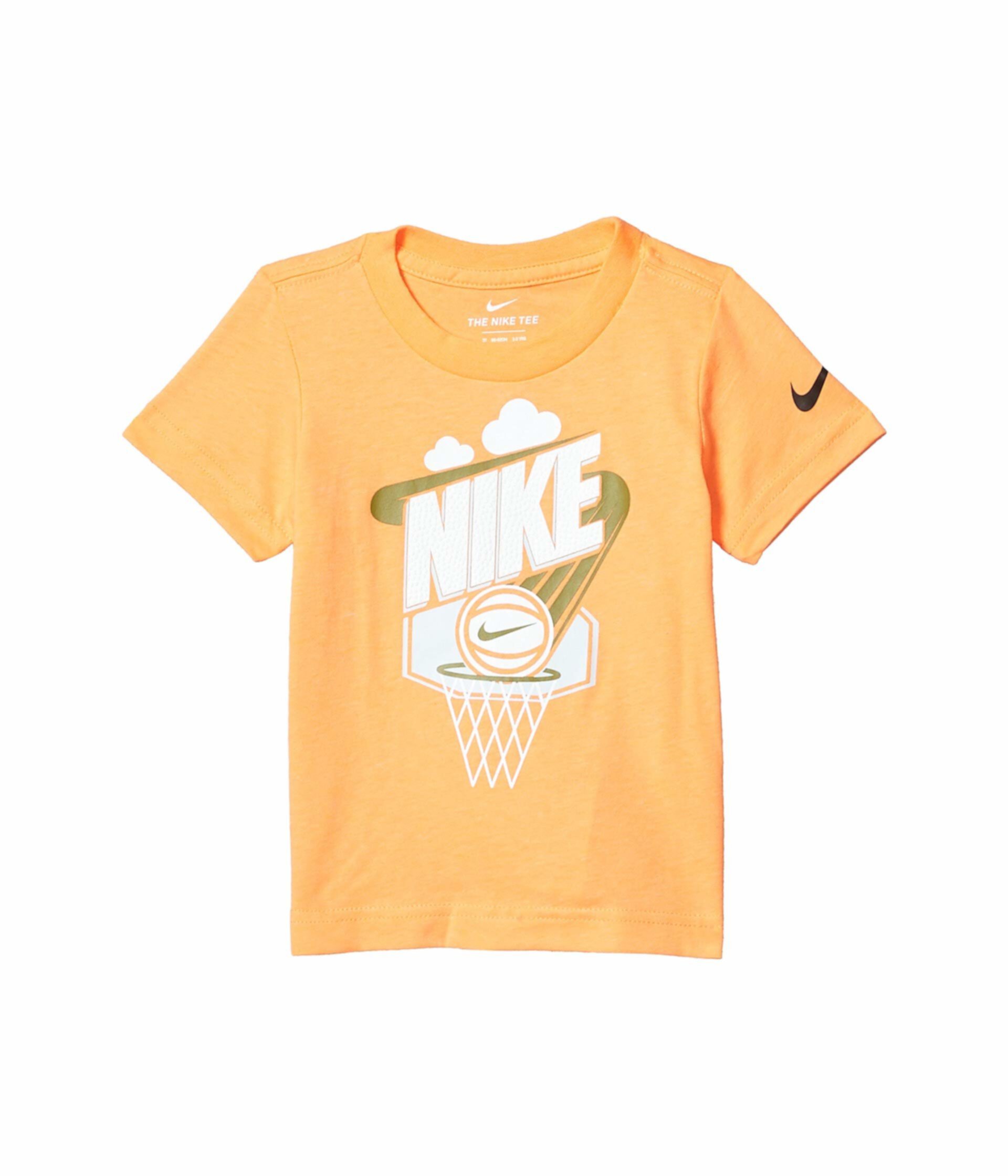 Спортивная футболка с логотипом и короткими рукавами (для малышей) Nike Kids