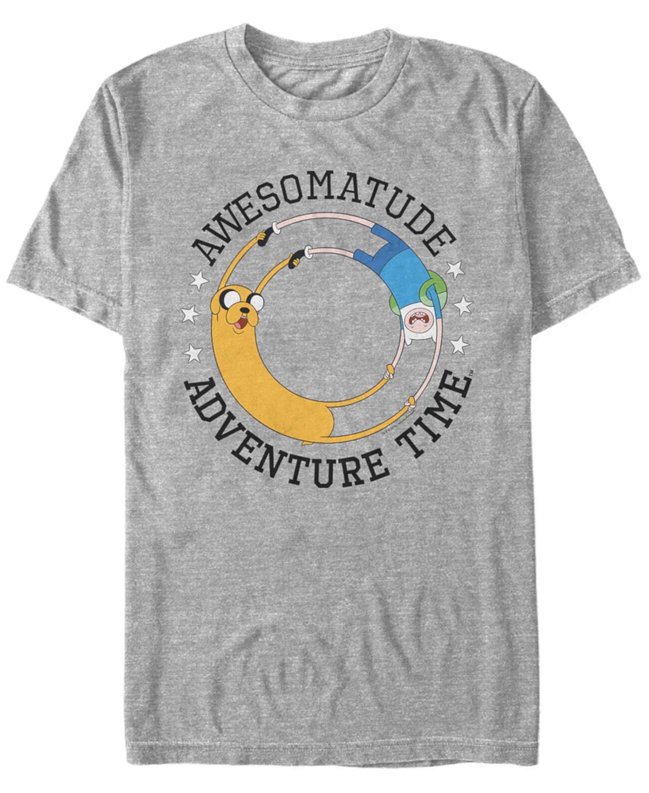 Мужская футболка с коротким рукавом Awesomatude Adventure Time FIFTH SUN