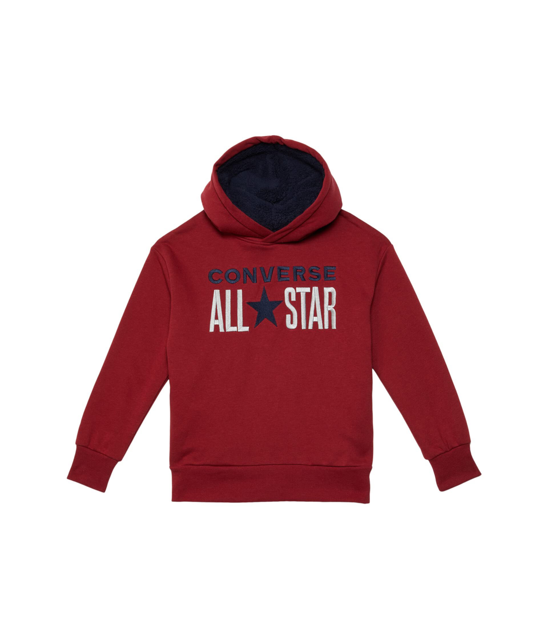 Пуловер с капюшоном All Star Sherpa (Big Kids) Converse Kids