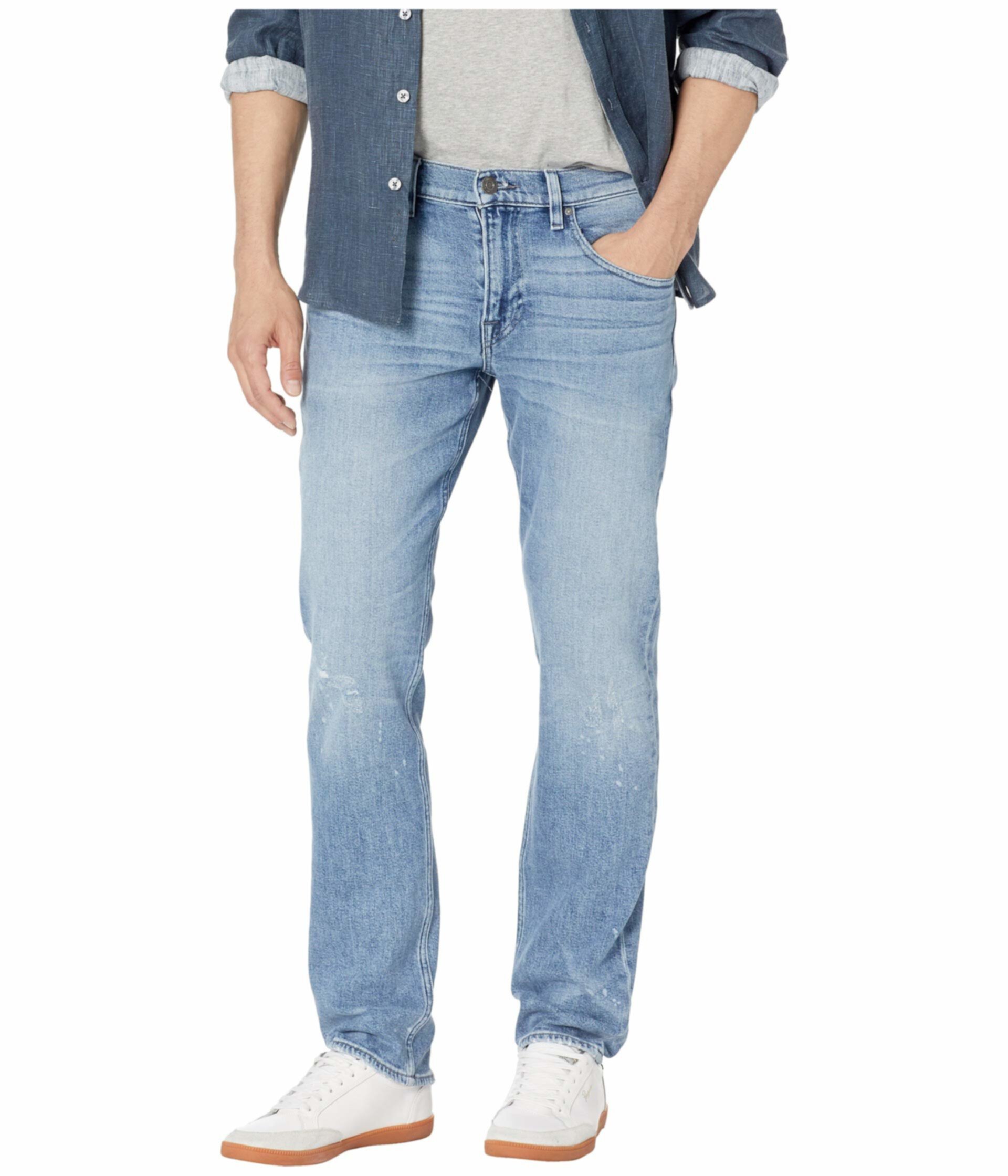 Прямые джинсы-молния Blake Slim в стиле Стайлс Hudson Jeans