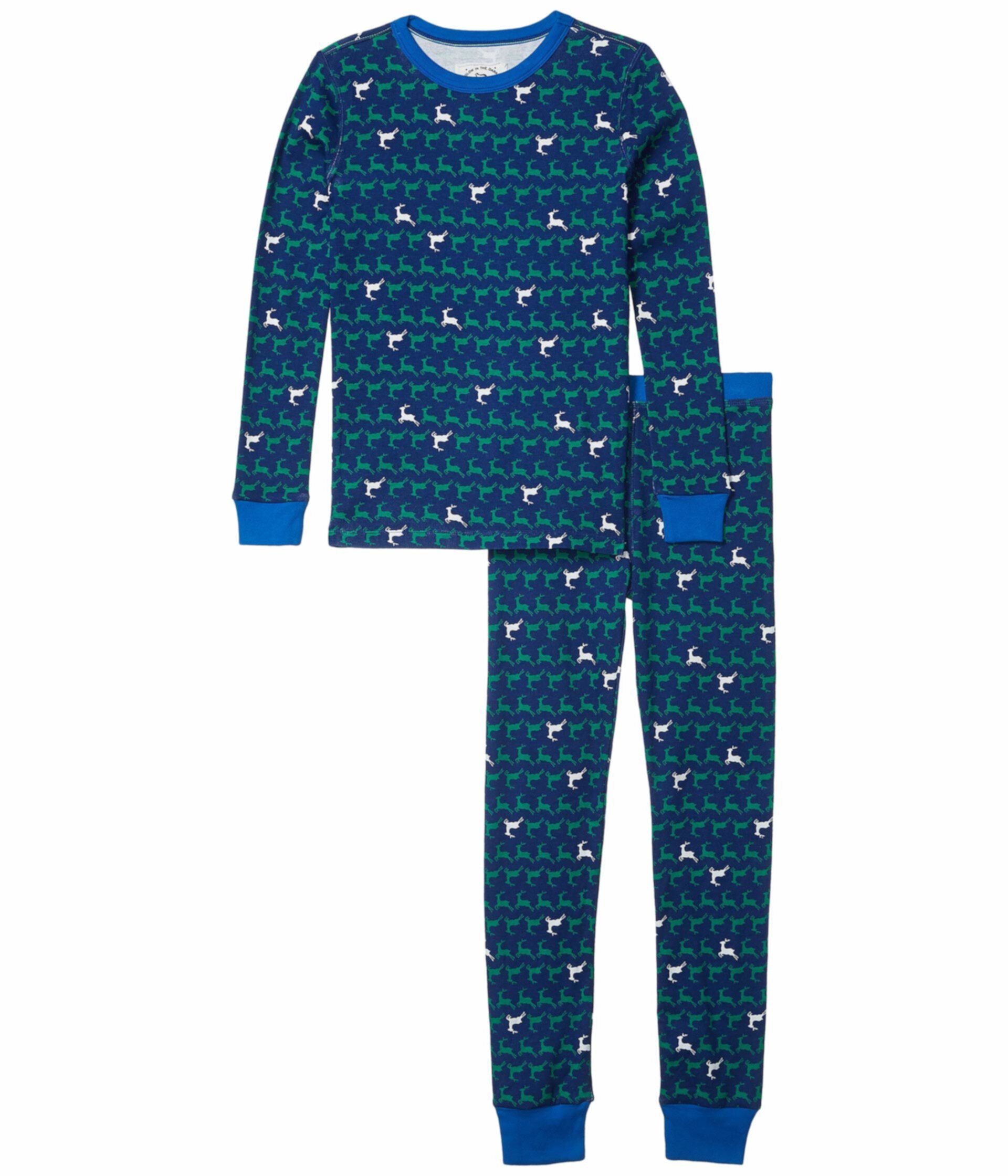 Комплект для сна с длинным рукавом для оленей (для малышей / маленьких детей / больших детей) J.Crew