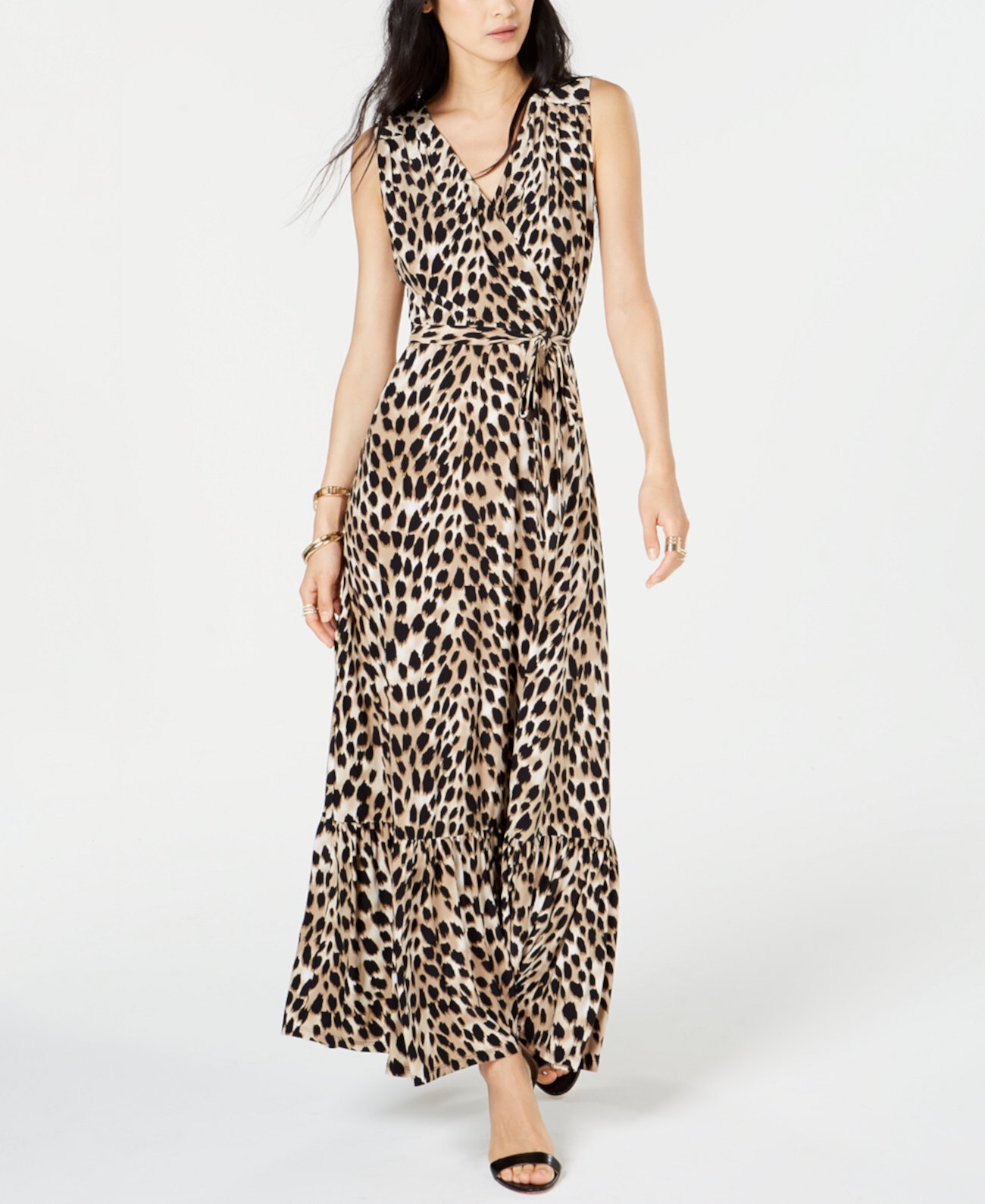 INC Макси-платье с леопардовым принтом, созданное для Macy's INC International Concepts