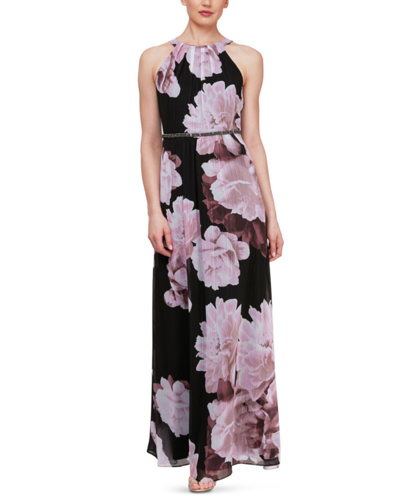 Платье с цветочным принтом SL Fashions