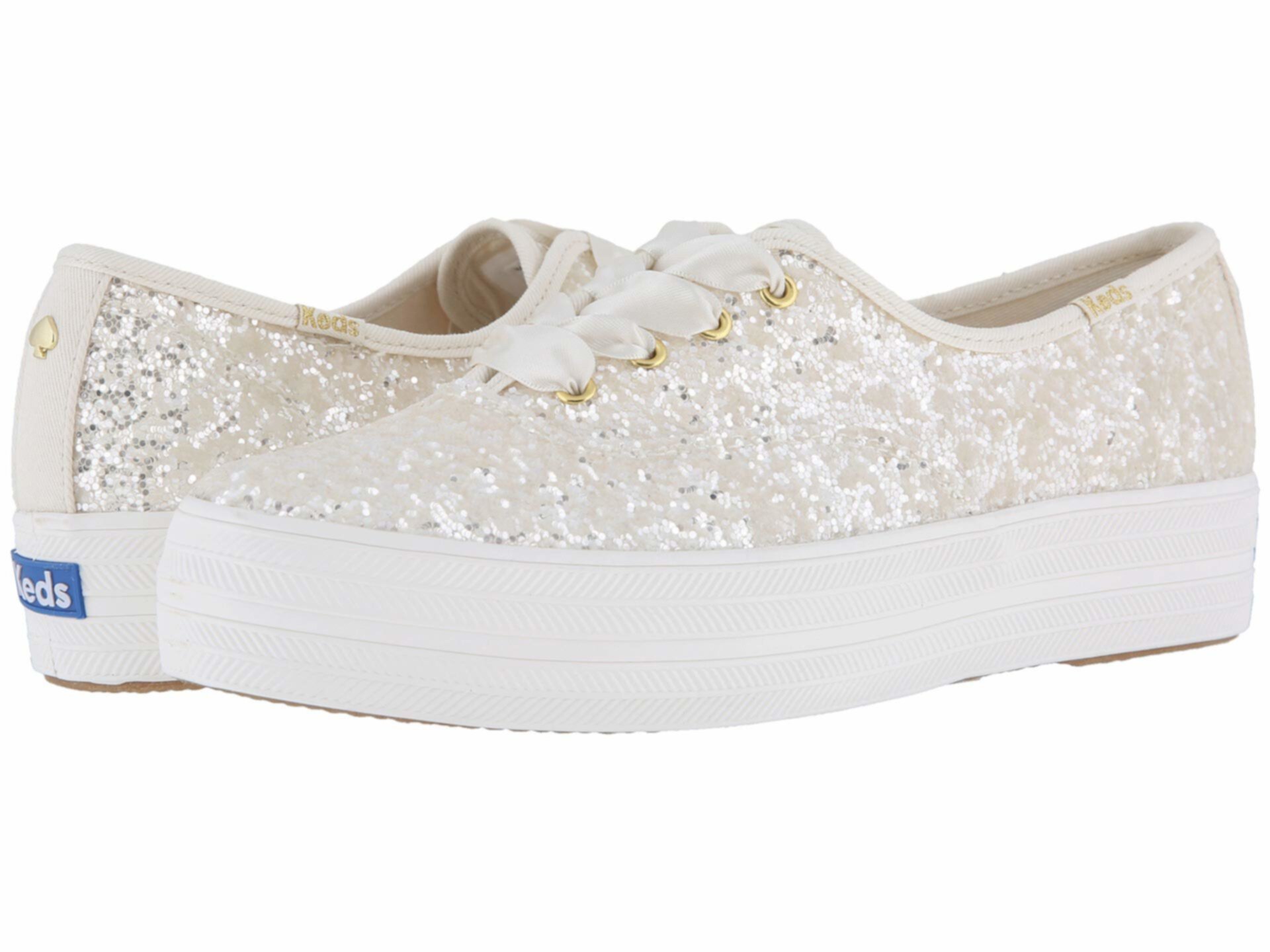 keds x kate spade new york triple glitter sneakers