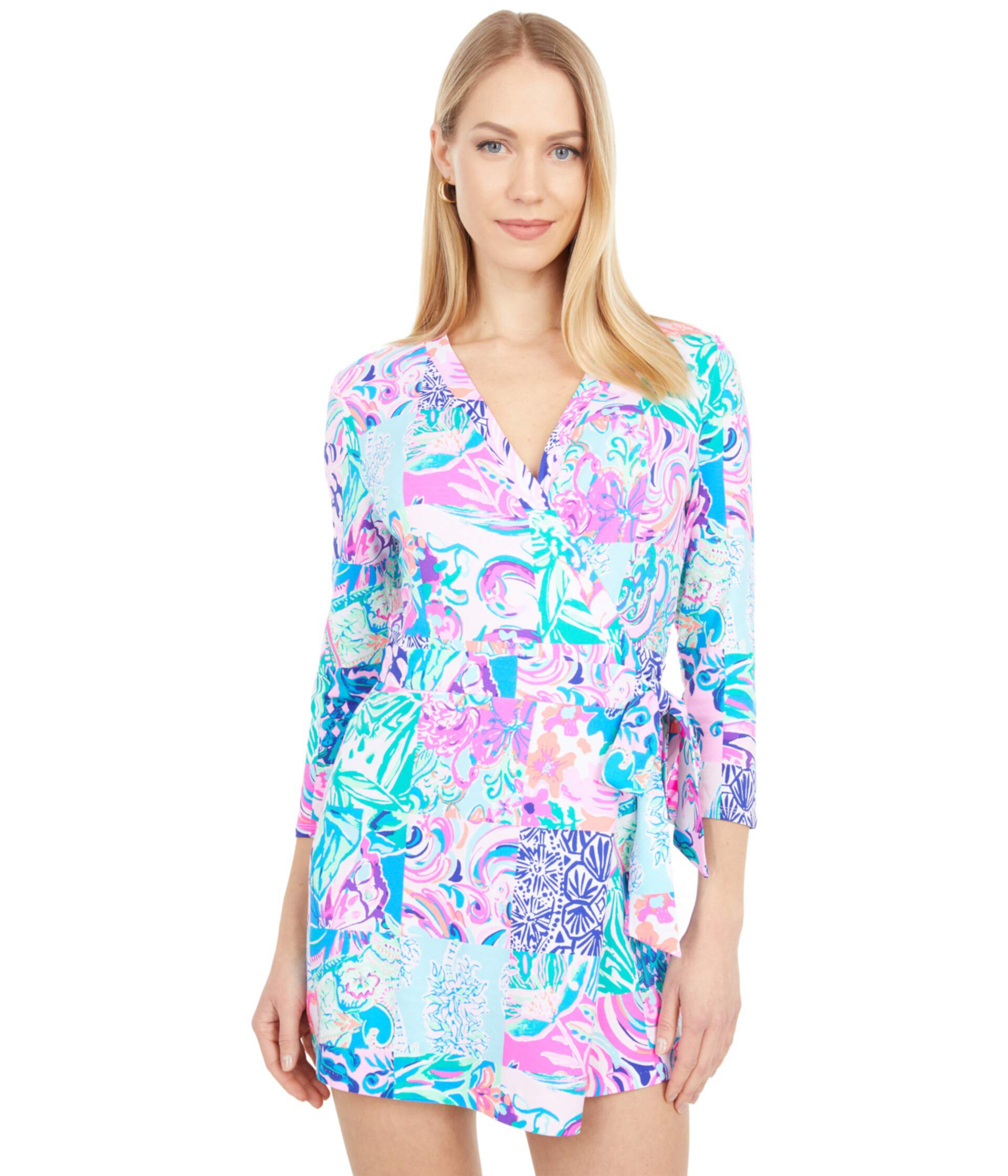Карли Wrap Romper Lilly Pulitzer