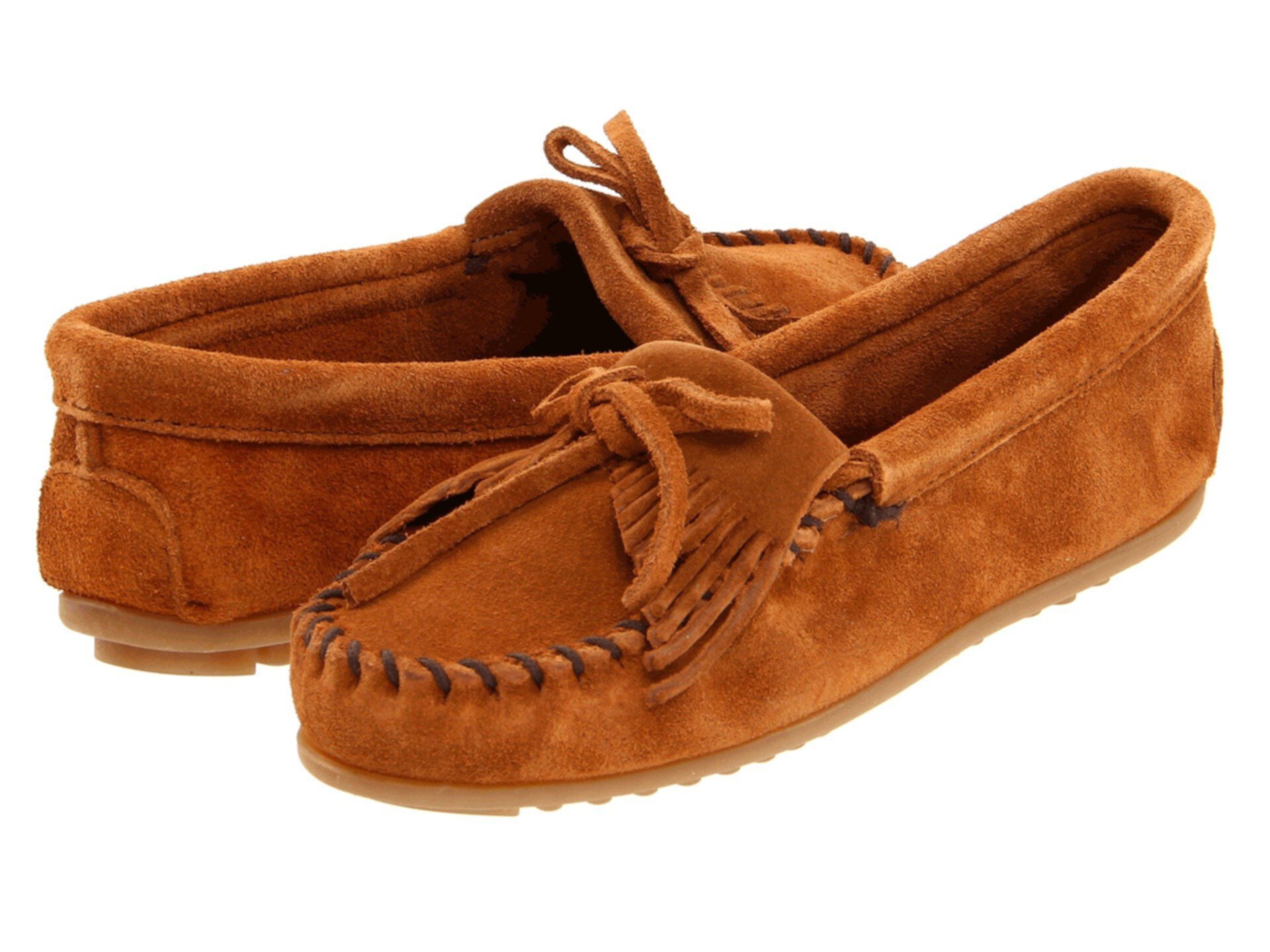 Женские Туфли Minnetonka Kilty Suede Moc Minnetonka