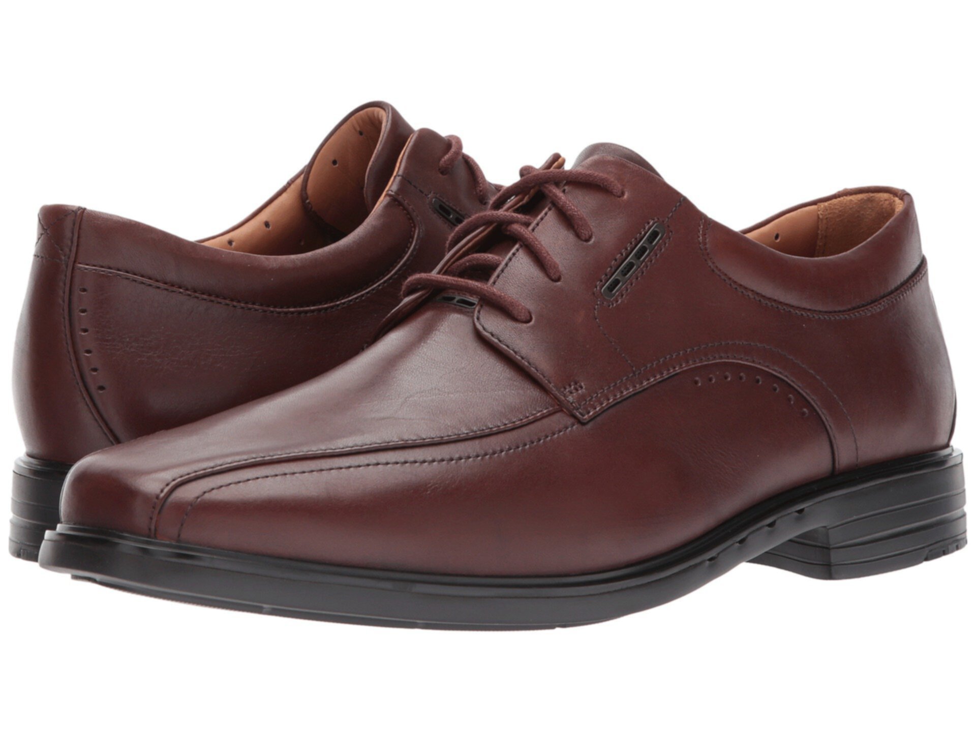 Классические кожаные туфли Clarks UnKenneth Way с вентиляцией и съемной стелькой Clarks