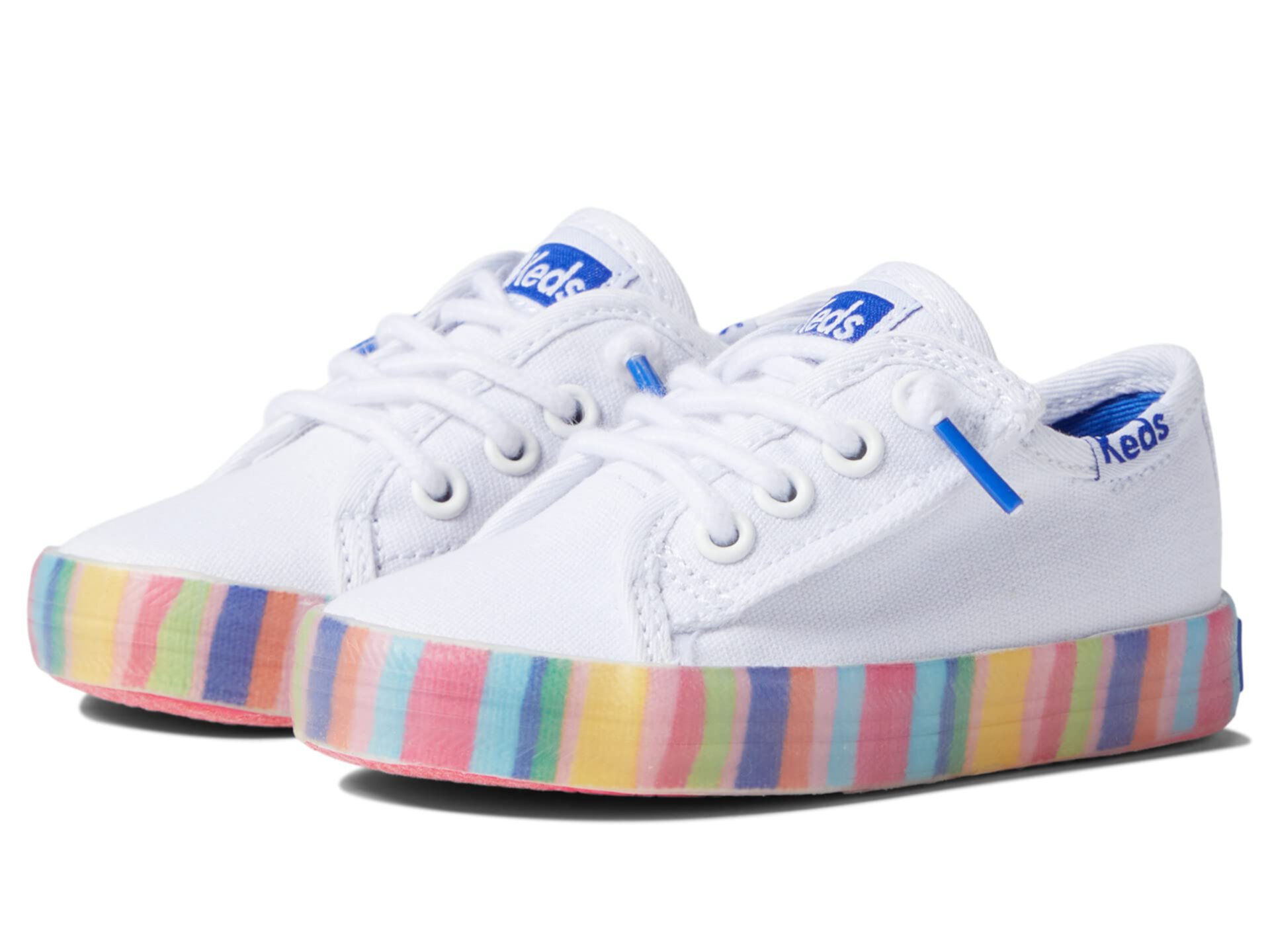 Кроссовки Keds Kids Kickstart Seasonal для малышей с гибкой резиновой подошвой и стелькой из мемори-фома Keds Kids