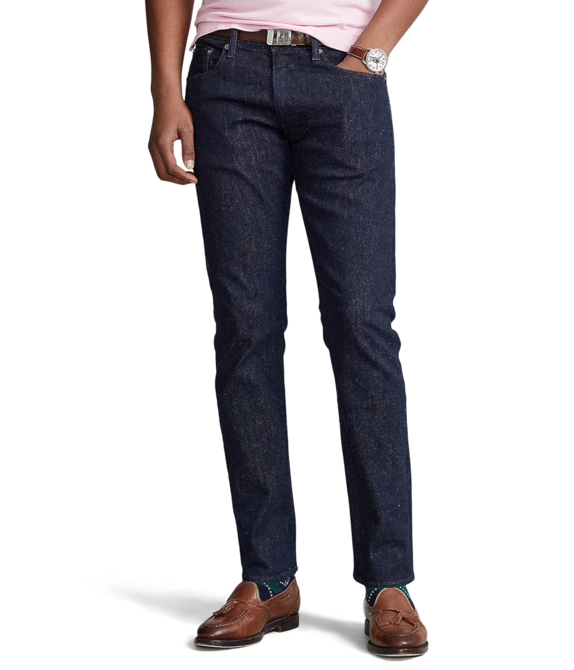 Узкие прямые джинсы Varick Polo Ralph Lauren