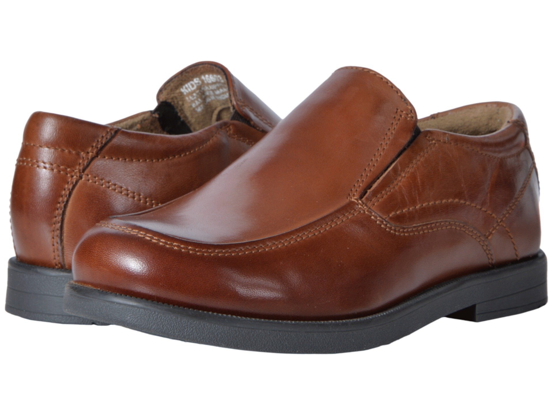 Детские мокасины Florsheim Kids Midtown Moc Slip с высококачественной кожей, поддержкой свода стопы и удобной подошвой Florsheim Kids