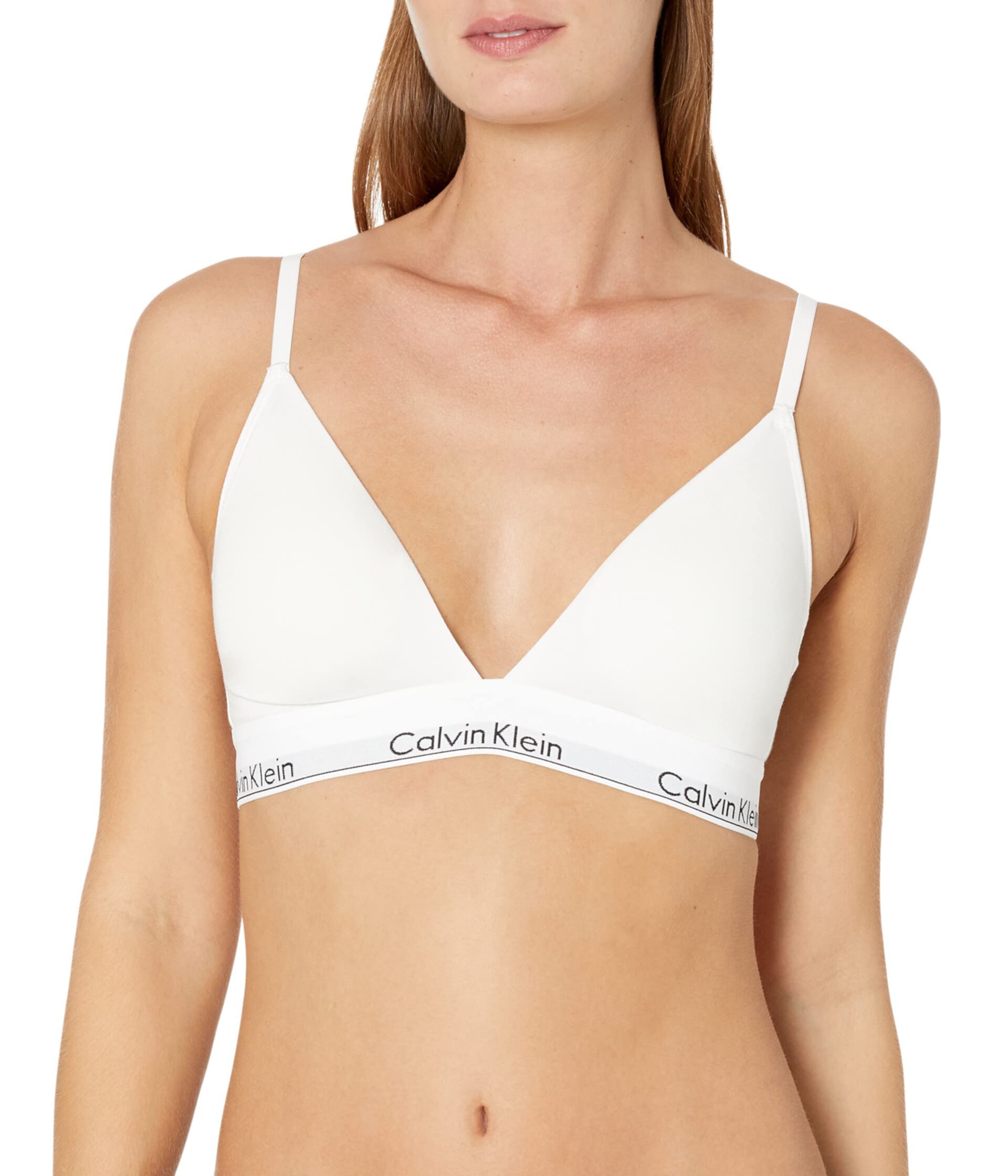 Calvin klein 2024 padded triangle bra