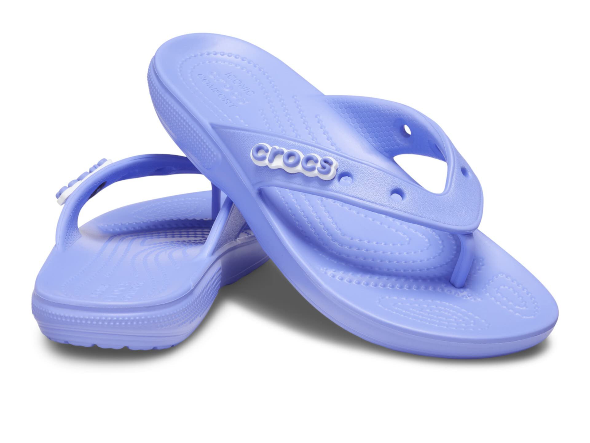 Шлепанцы Classic Flip от Crocs с мягкой амортизацией и удобным верхом для повседневного использования Crocs