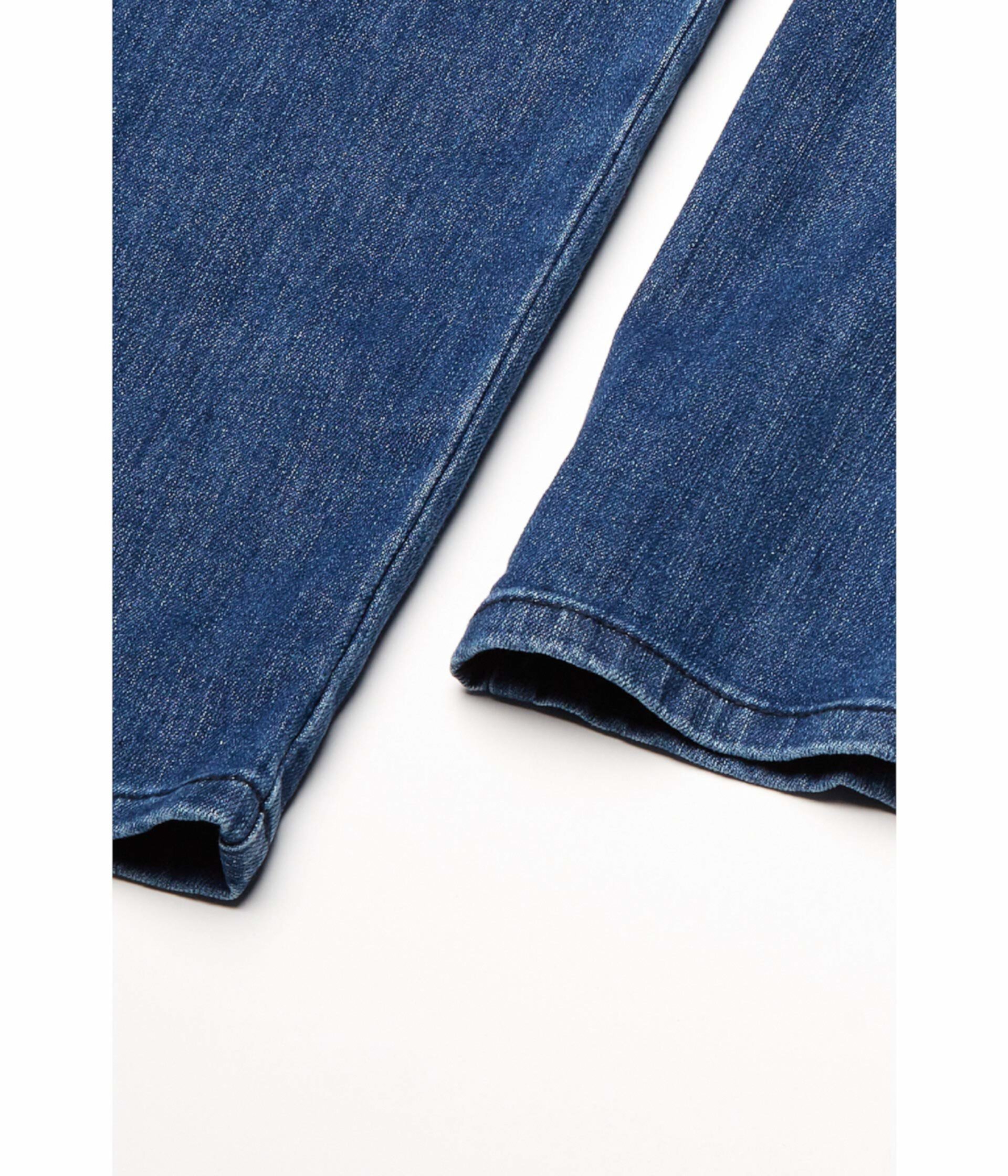 Классические прямые джинсы Seated Classic с магнитной застежкой и карманами на бедрах цвета Peyre Medium Seven7