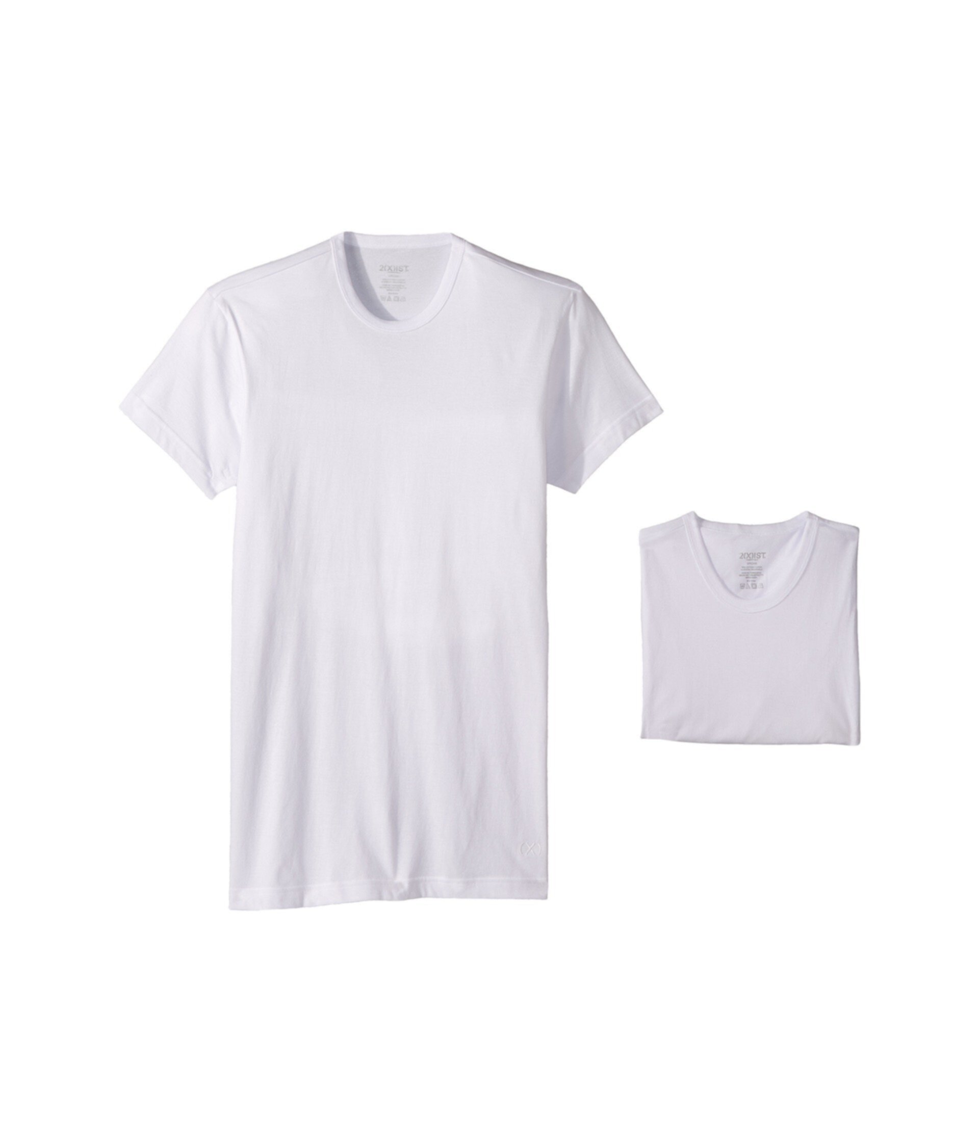 Облегающая облегающая футболка с круглым вырезом в комплекте 2(X)IST
