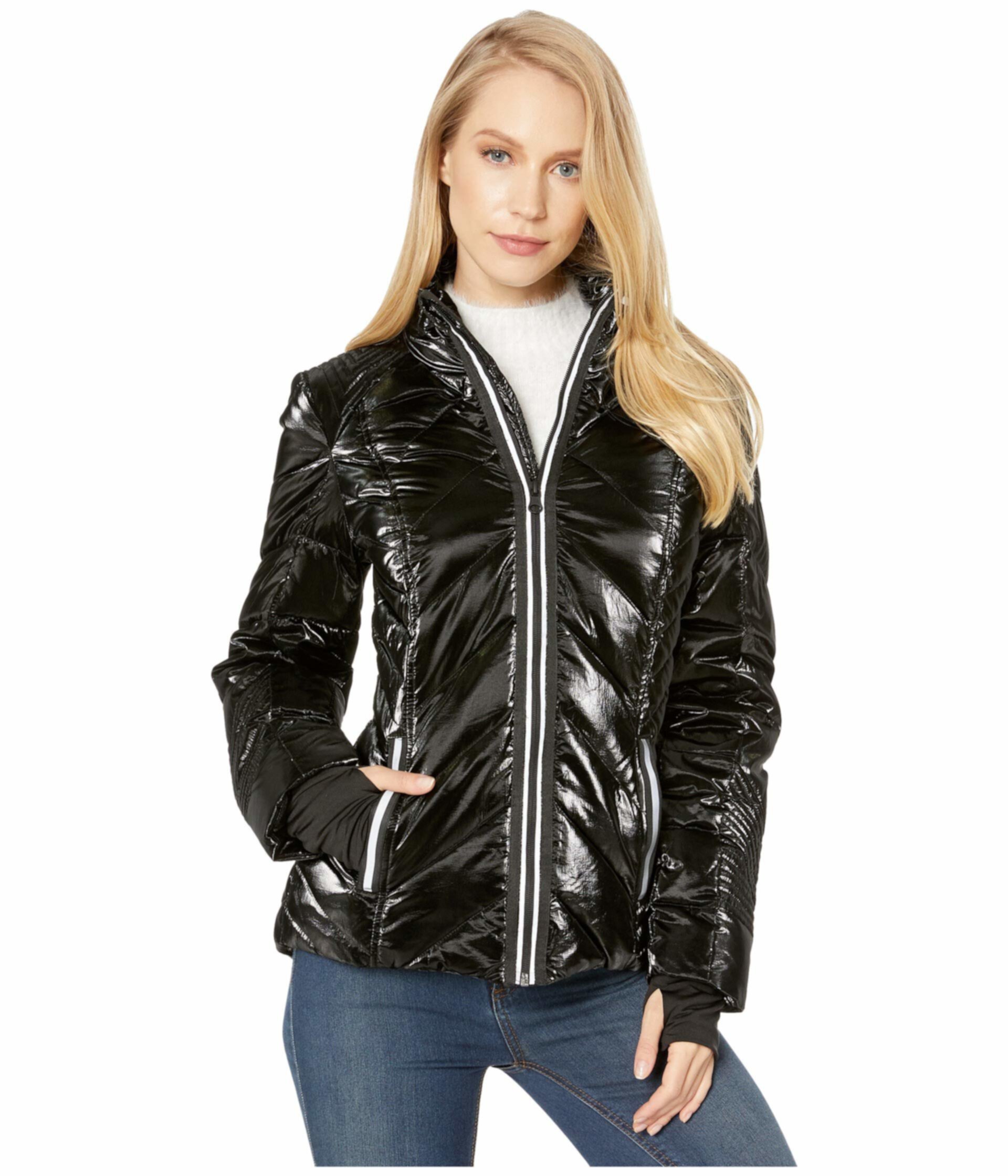 Super Hero Puffer Blanc Noir