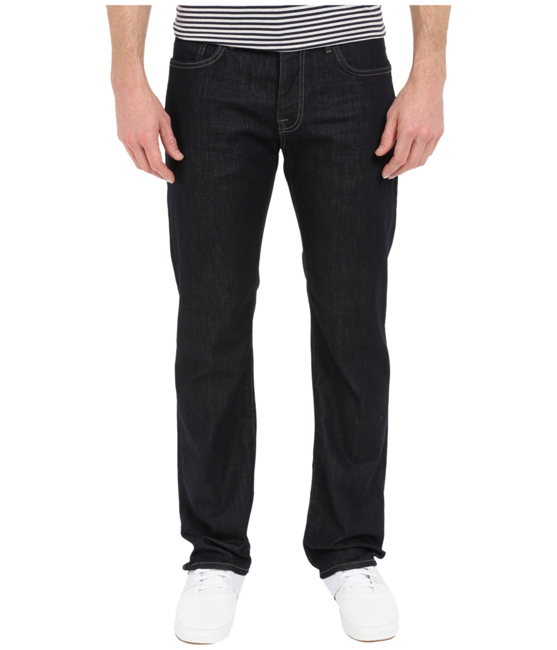 Zach Classic Straight Fit in Rinse Williamsburg Mavi