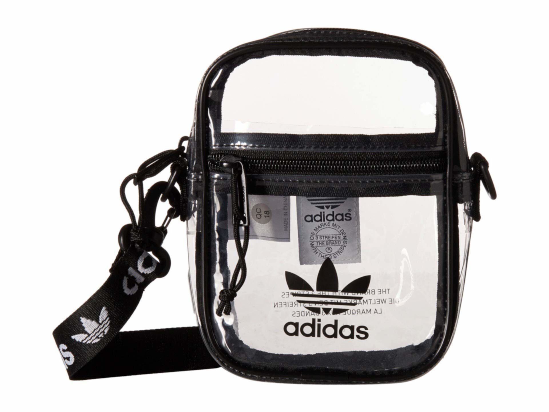 adidas clear cross body bag