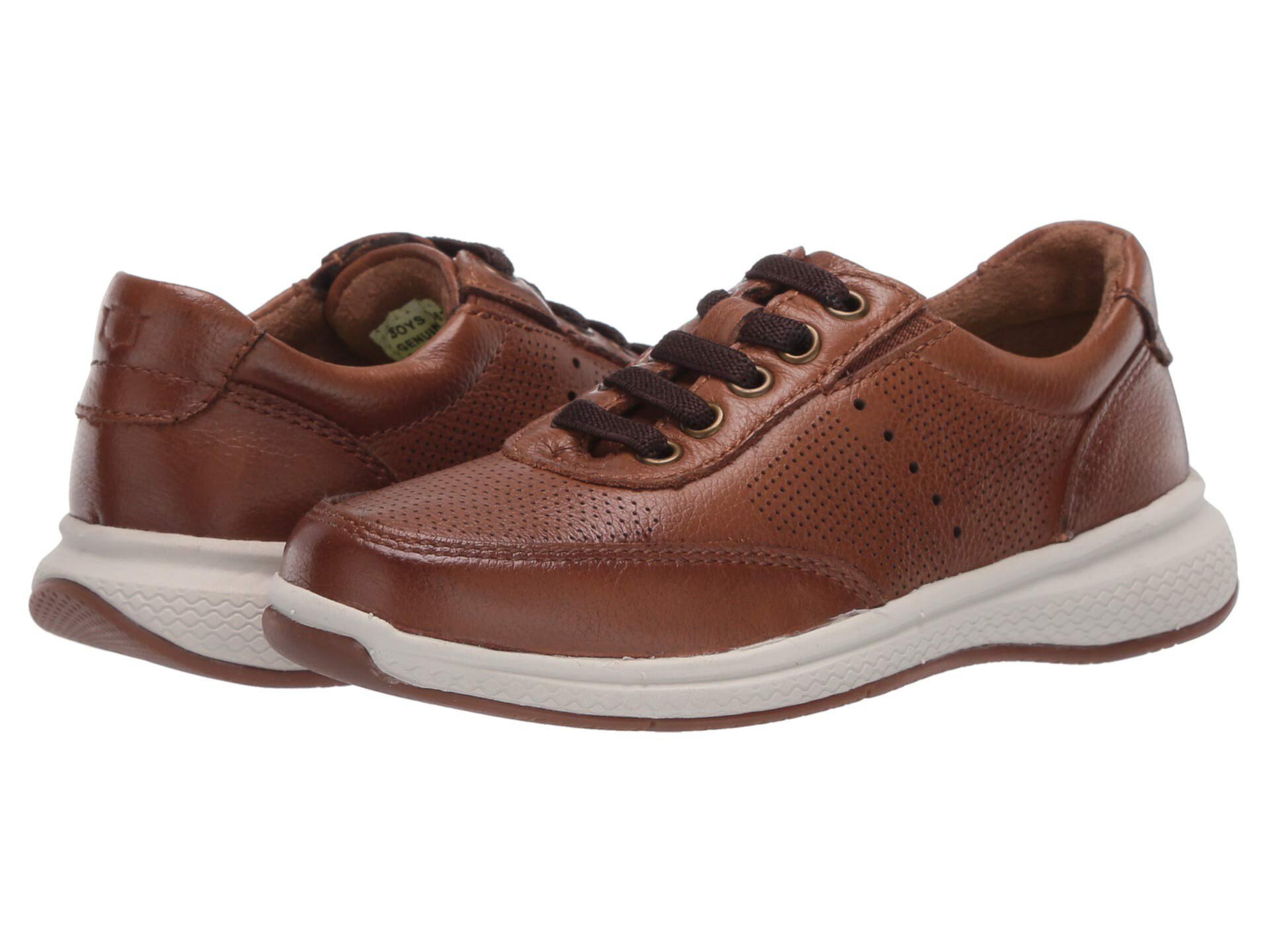 Кожаные кроссовки Florsheim Kids Great Lakes Sport Ox, Jr. с эластичными шнурками и амортизацией Florsheim Kids