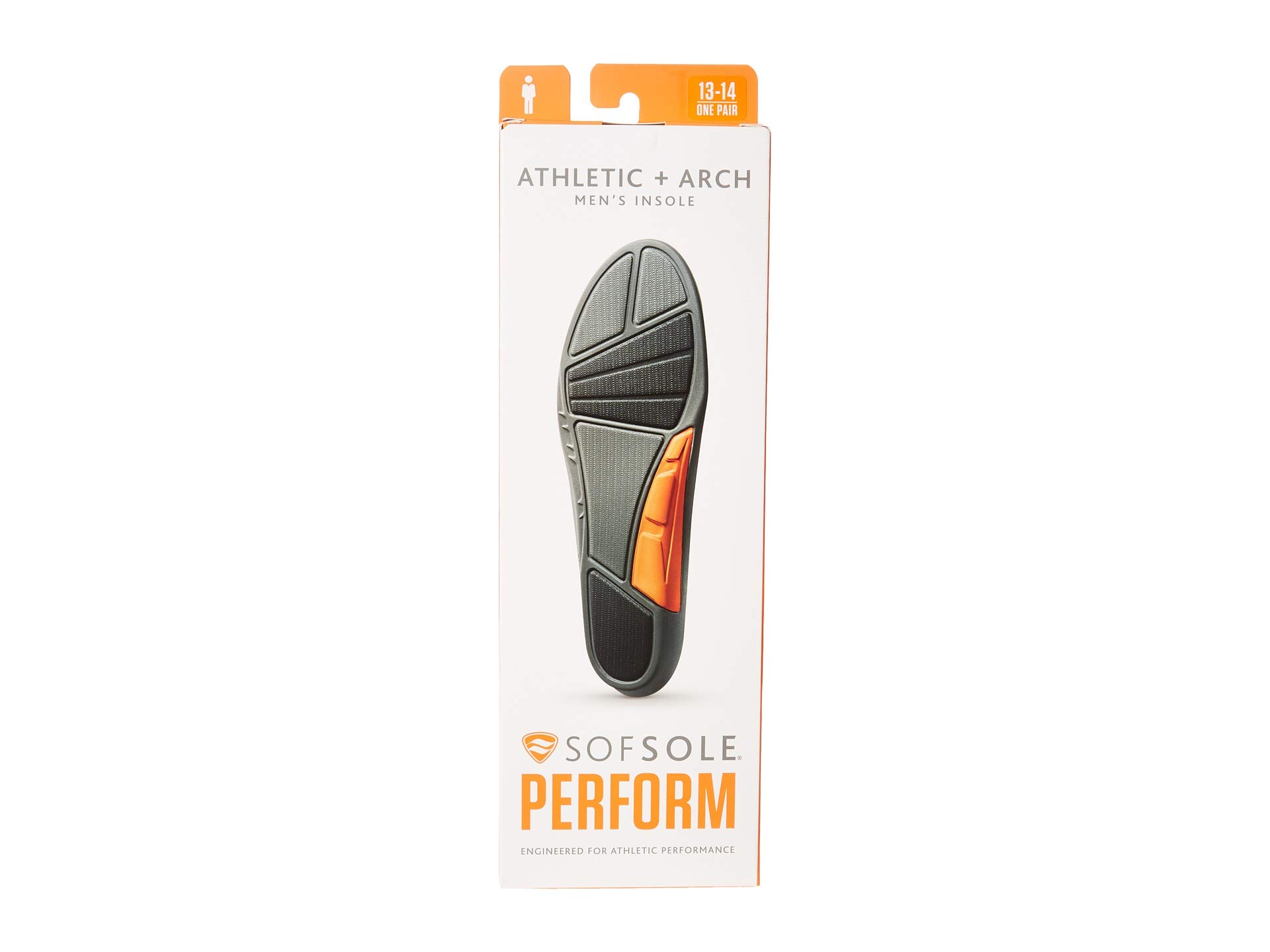 Мужские Стельки Sof Sole Athletic Arch Insole Sof Sole