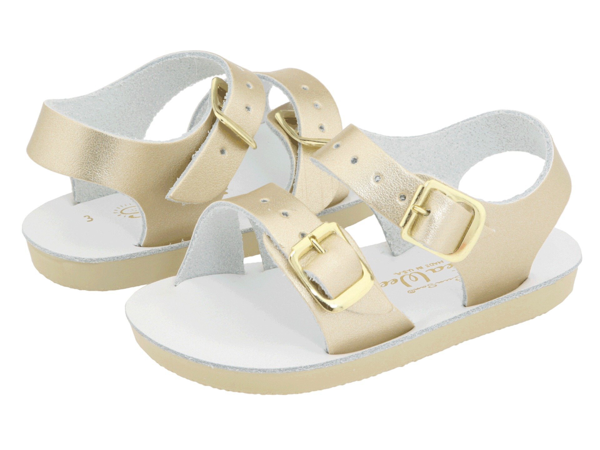 Сан-Сан - Морские водоросли (младенцы / малыши) Salt Water Sandal by Hoy Shoes