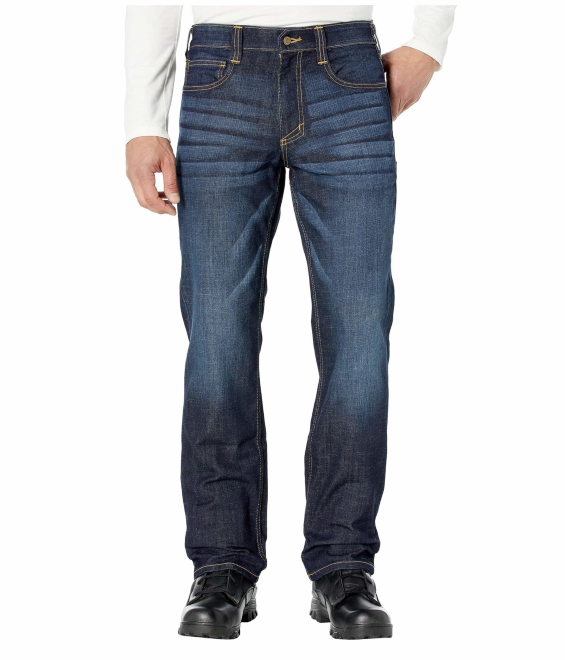 Прямые джинсы Defender-Flex с эффектом темно-синего цвета 5.11 Tactical