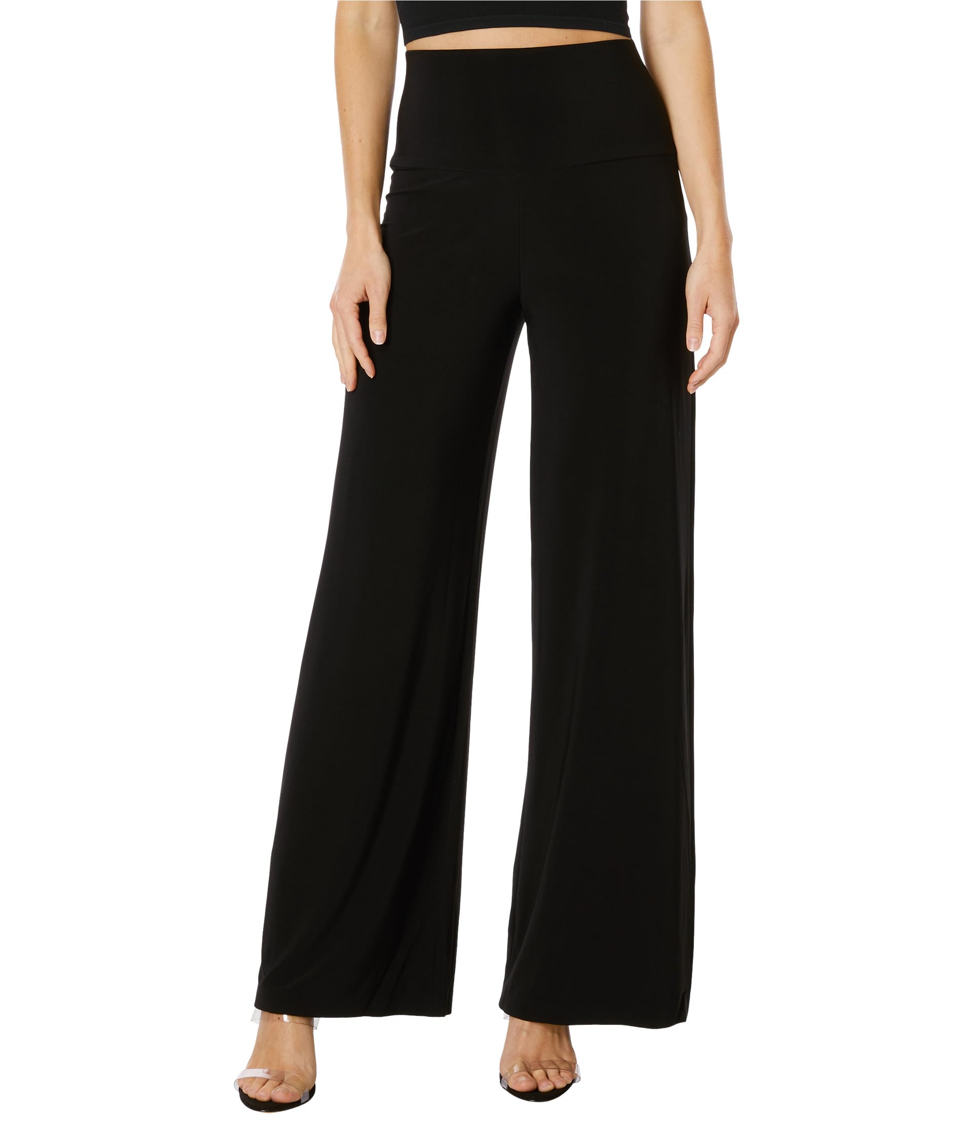 Женские Брюки Norma Kamali Straight Leg Pants Go Norma Kamali