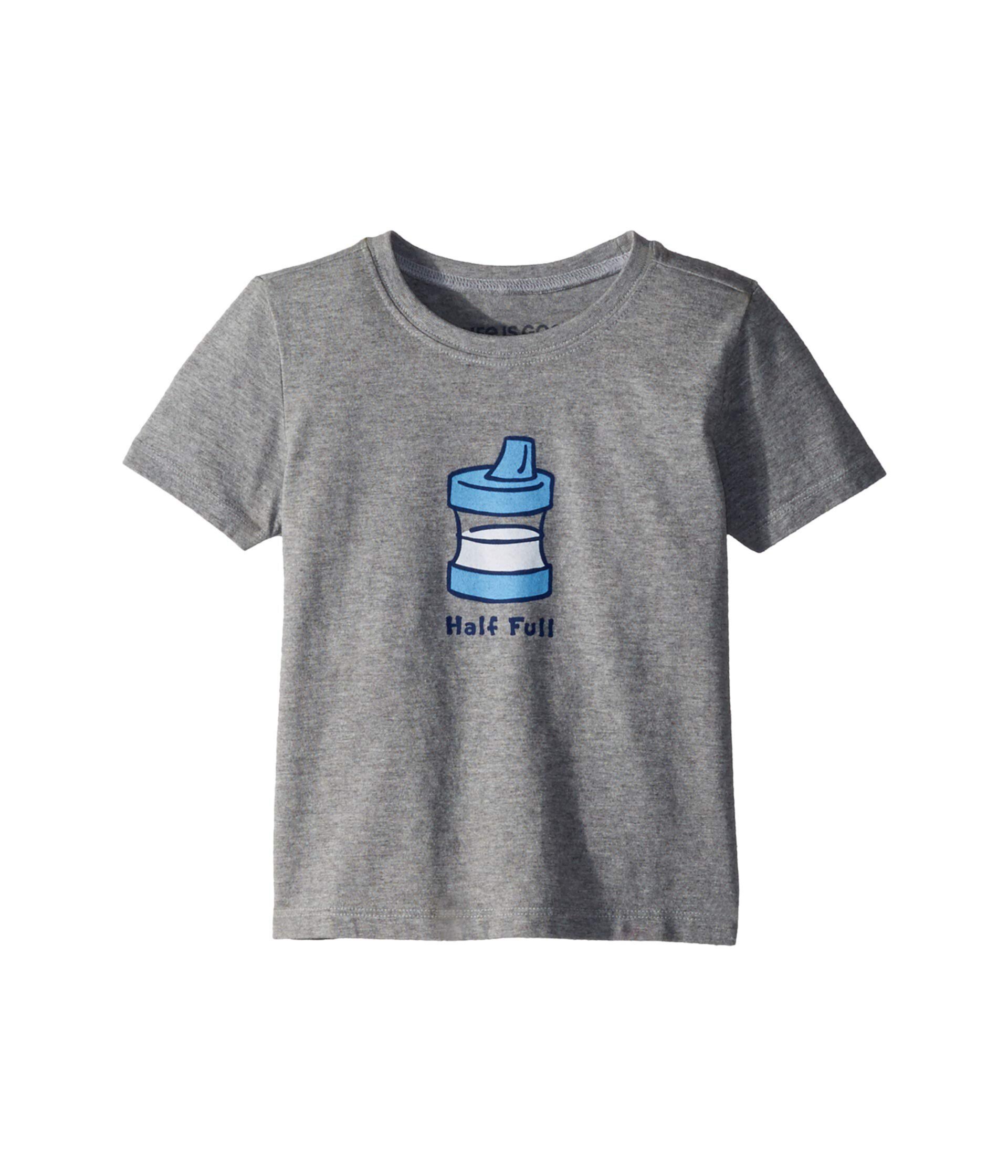 Полуприцепная футболка Sippy Cup Half Crusher ™ (для малышей) Life is Good Kids