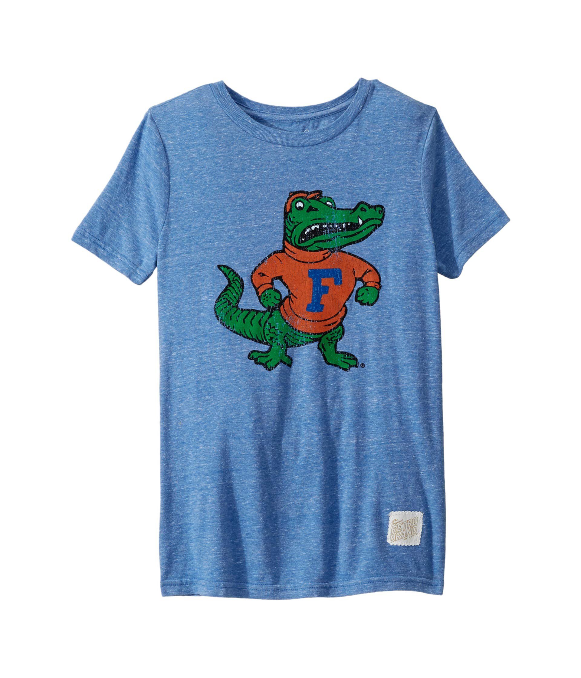 Винтажная футболка с короткими рукавами из трех смесей Florida Gators (Big Kids) The Original Retro Brand Kids