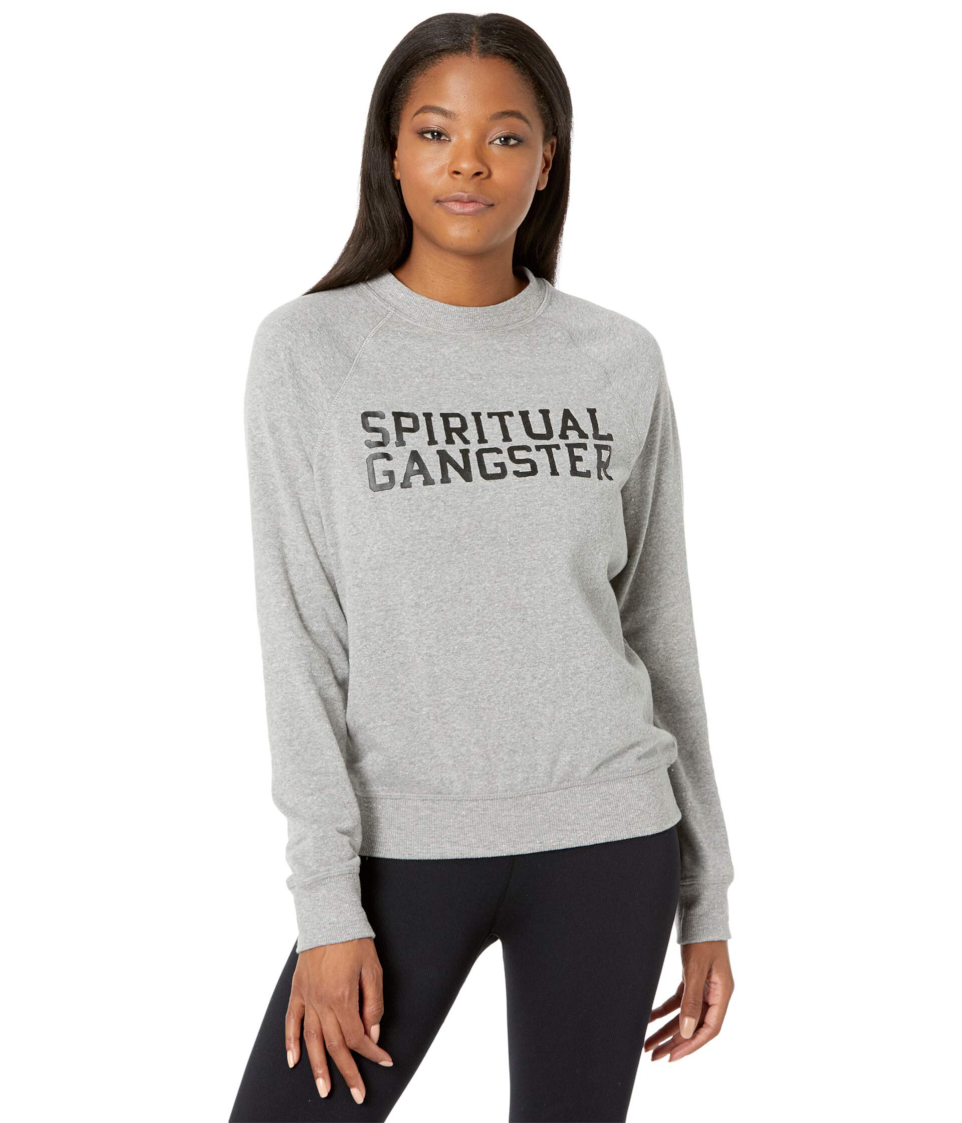 Пуловер старой школы Spiritual Gangster