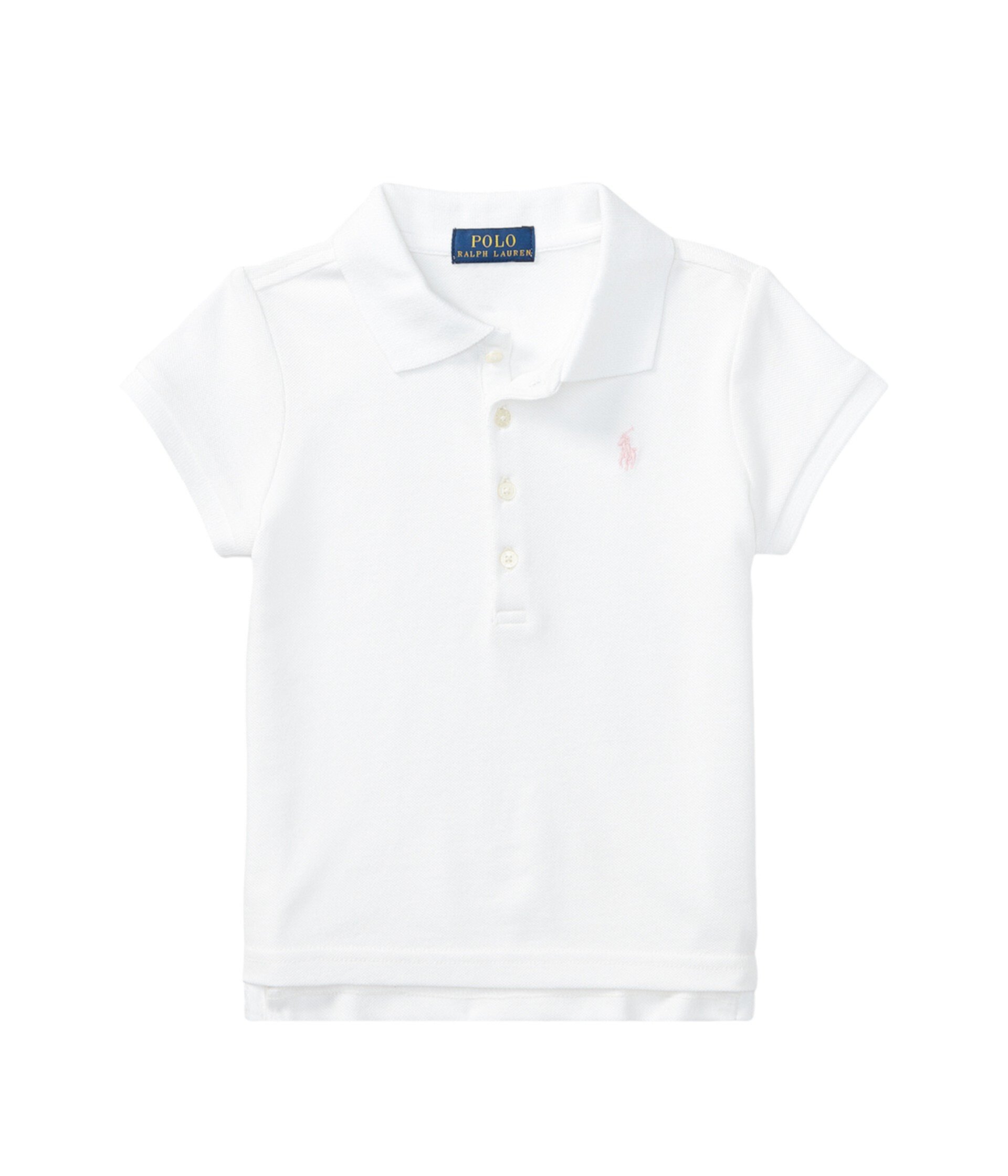 Рубашка-поло из сетчатой ткани с короткими рукавами (для маленьких детей) Polo Ralph Lauren