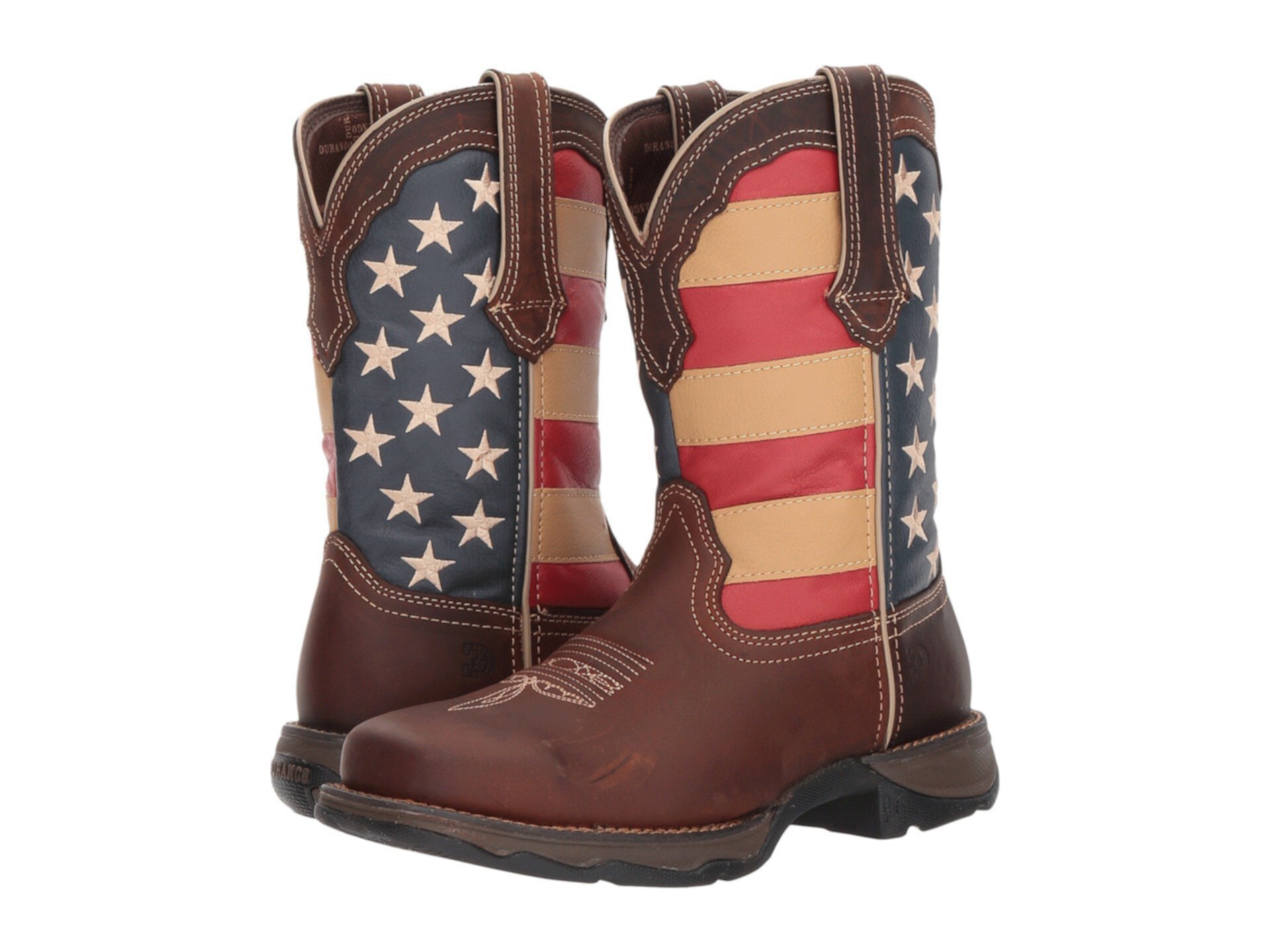 Женские Рабочие ботинки Durango Lady Rebel Flag Steel Toe Durango