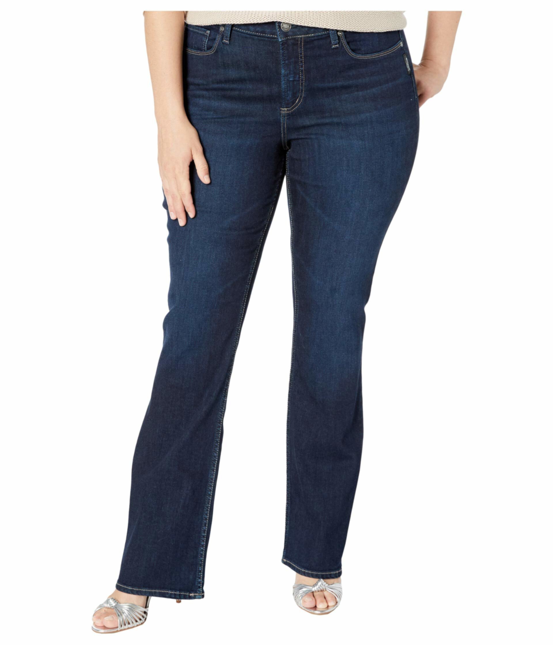 Узкие полусапожки Elyse среднего размера в цвете Индиго W03601SDK470 Silver Jeans Co.
