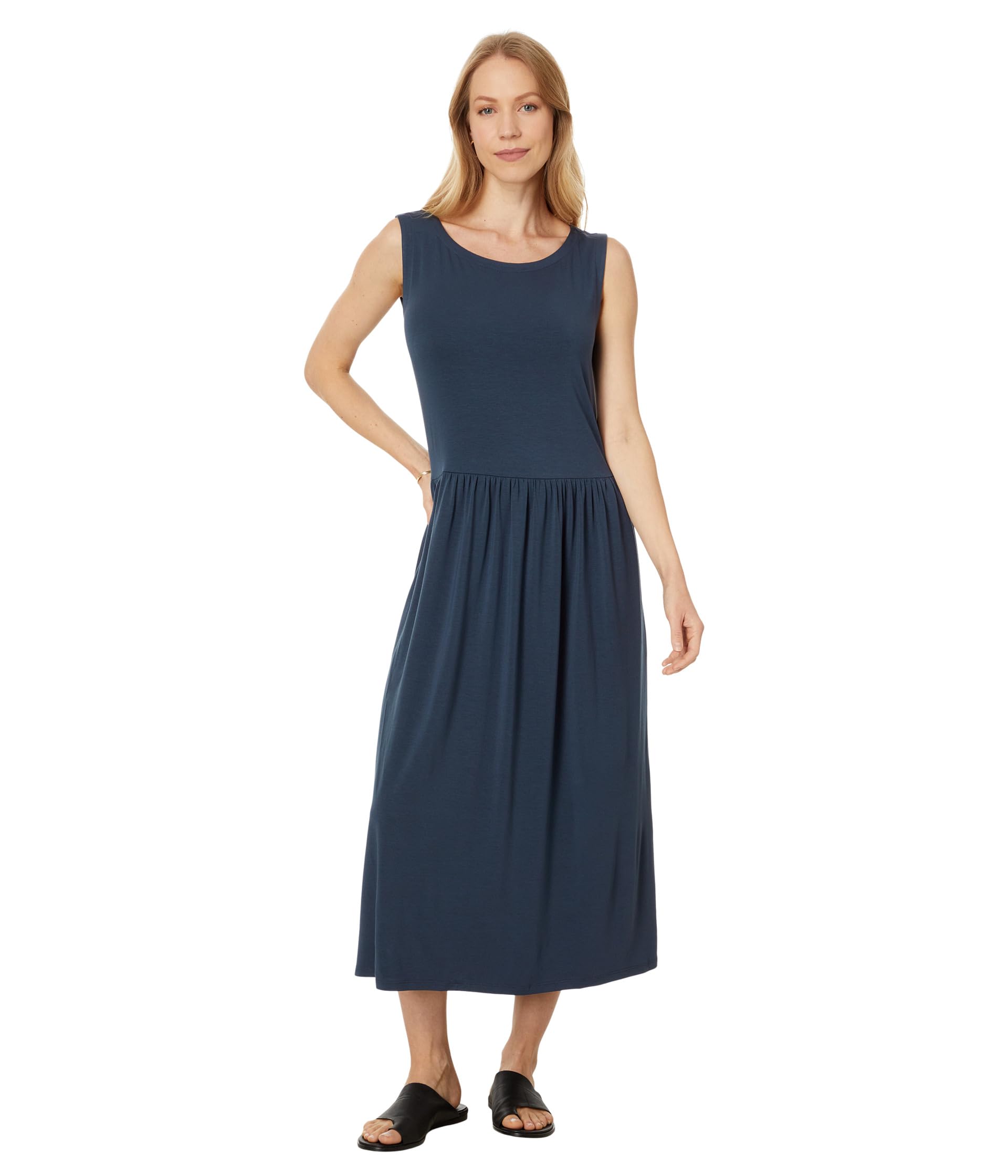 Женское Платье Eileen Fisher Ballet Neck Eileen Fisher