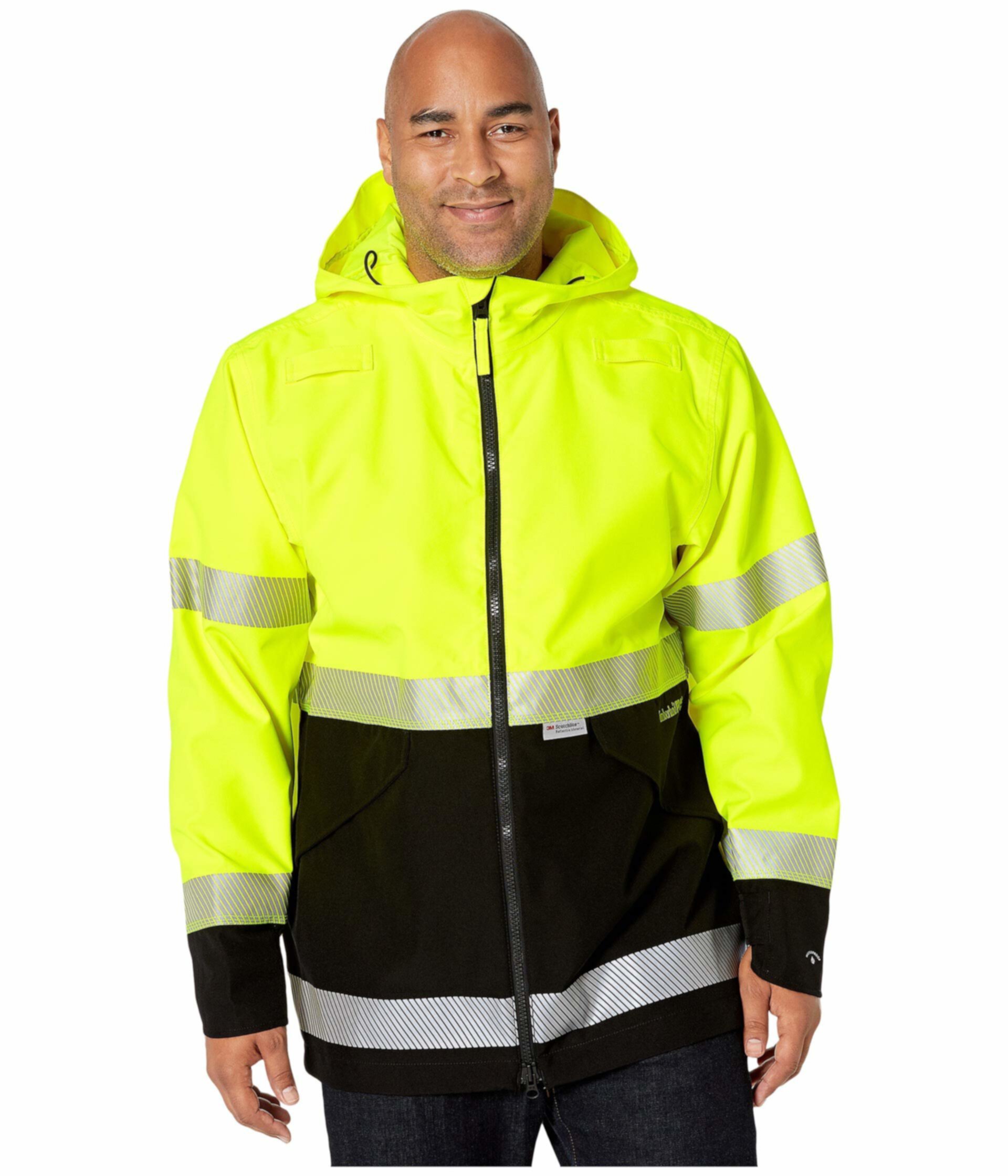 Водонепроницаемая куртка повышенной видимости для больших и высоких рабочих мест Timberland
