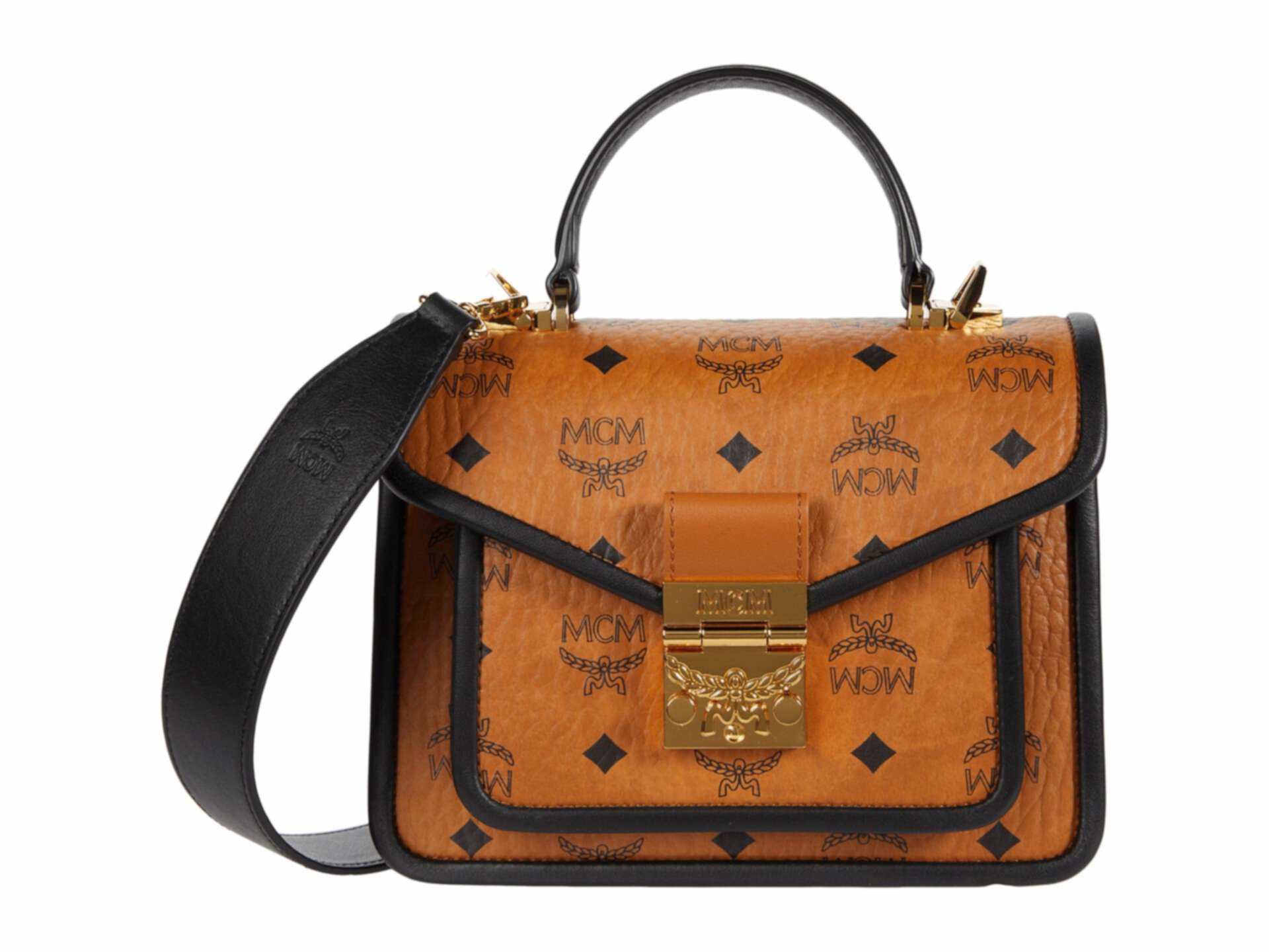 Кожаная сумка-портфель Patricia Visetos, маленькая MCM